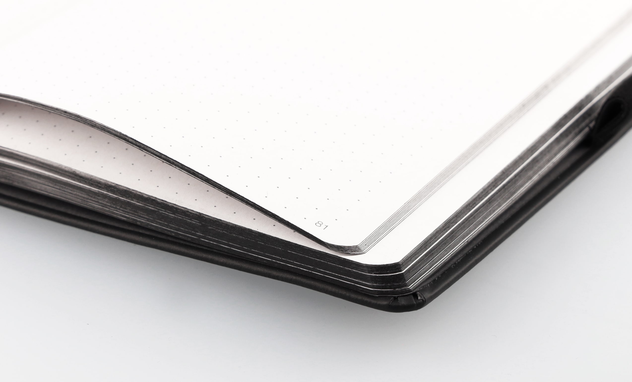 AMG Lanybook - zwart, Appelleder (vegan), Lanybook