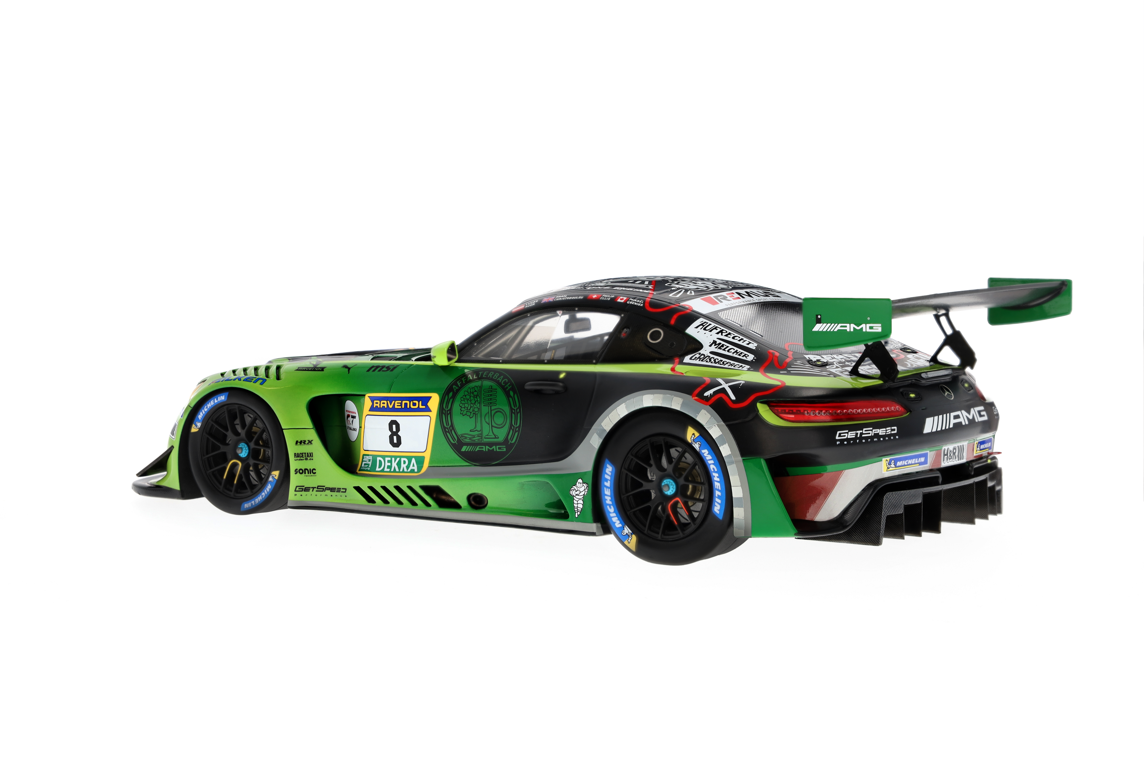 Mercedes-AMG GT3, ADAC RAVENOL 24h Nürburgring 2024, C190 - lichtgroen magno, Minimax, 1:18