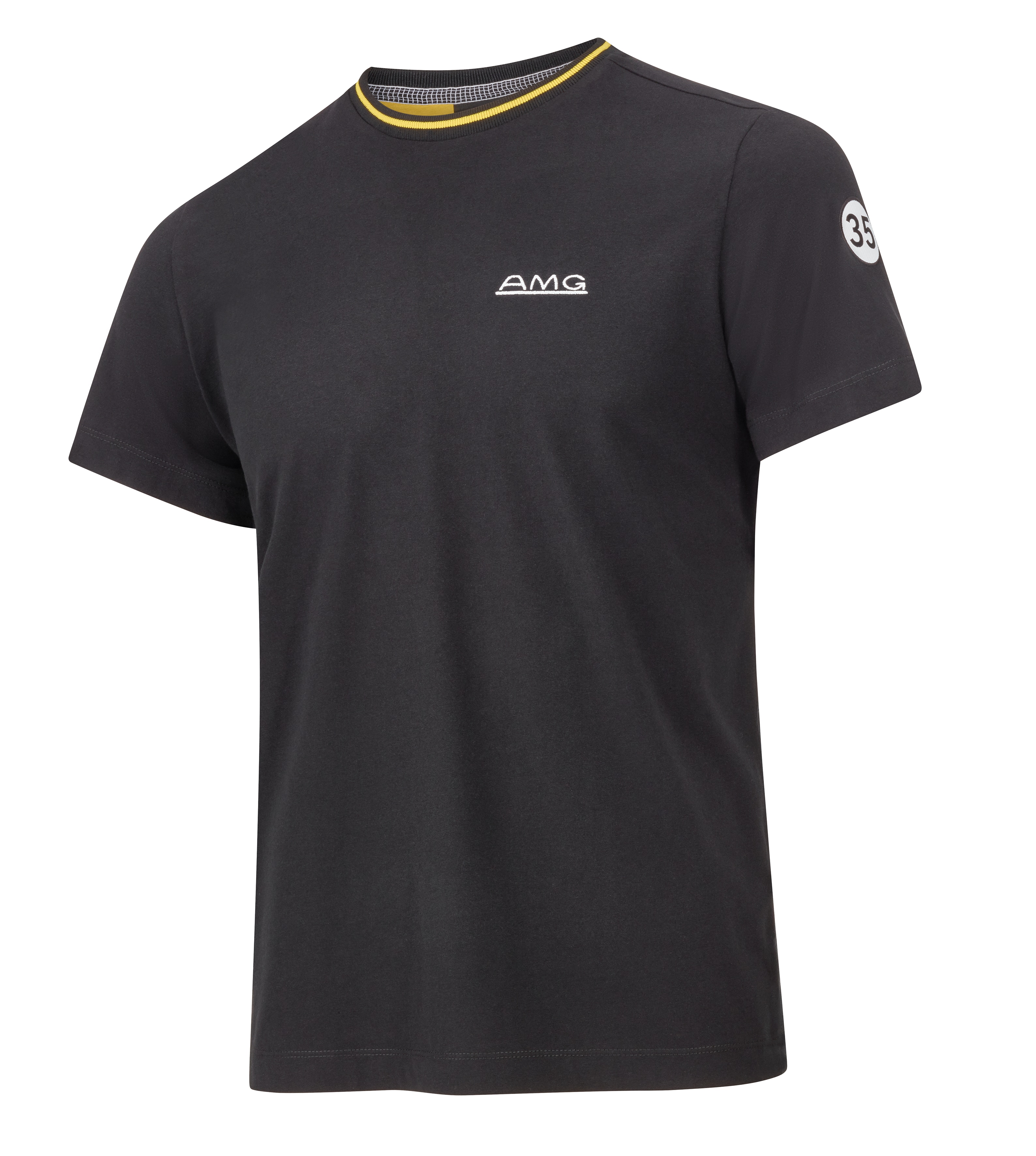AMG T-shirt unisex - zwart, XS