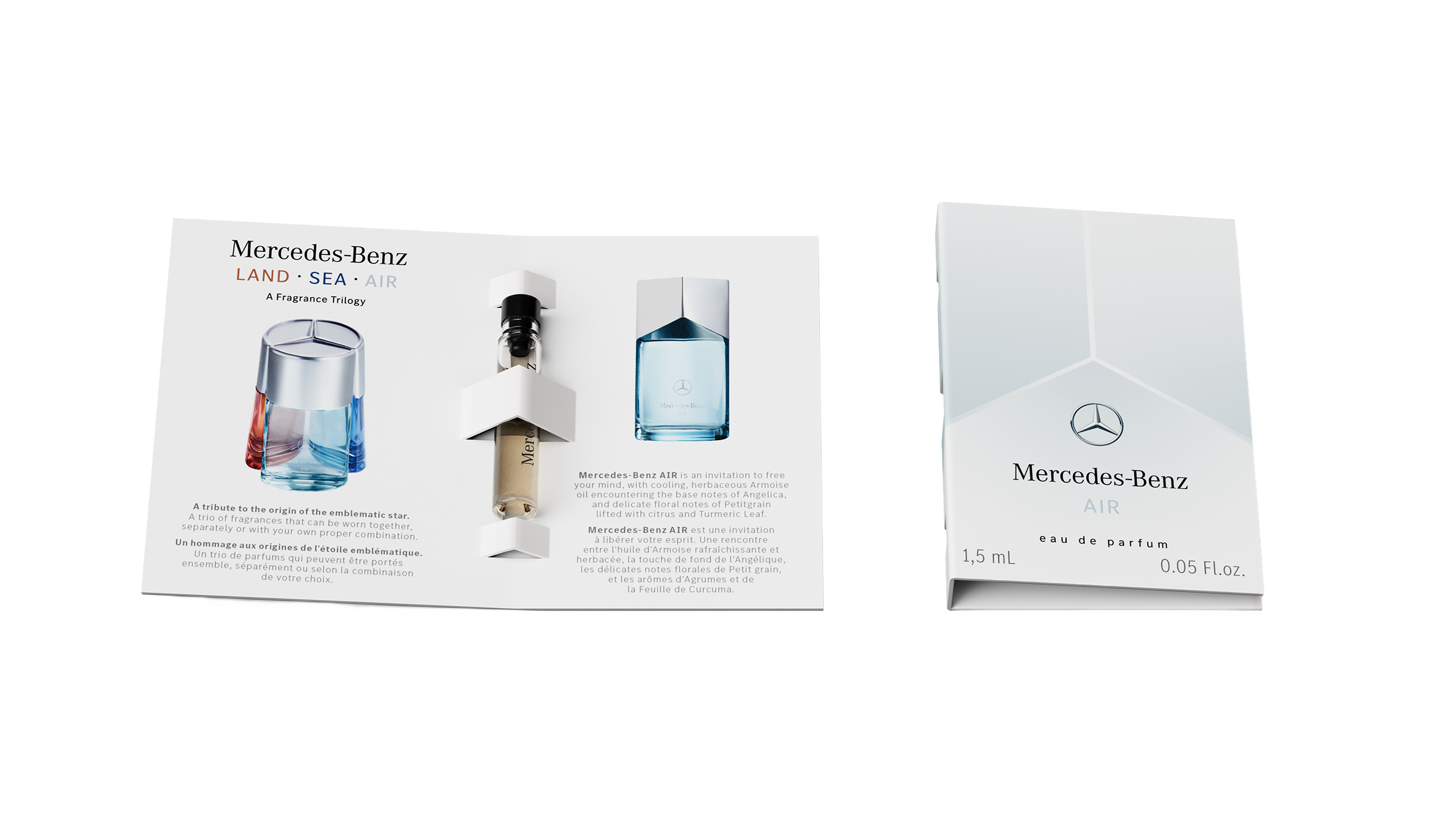 Air, EdP, Proefmonsters, Verpakking van 12 - voor heren, INCC, 1,5 ml