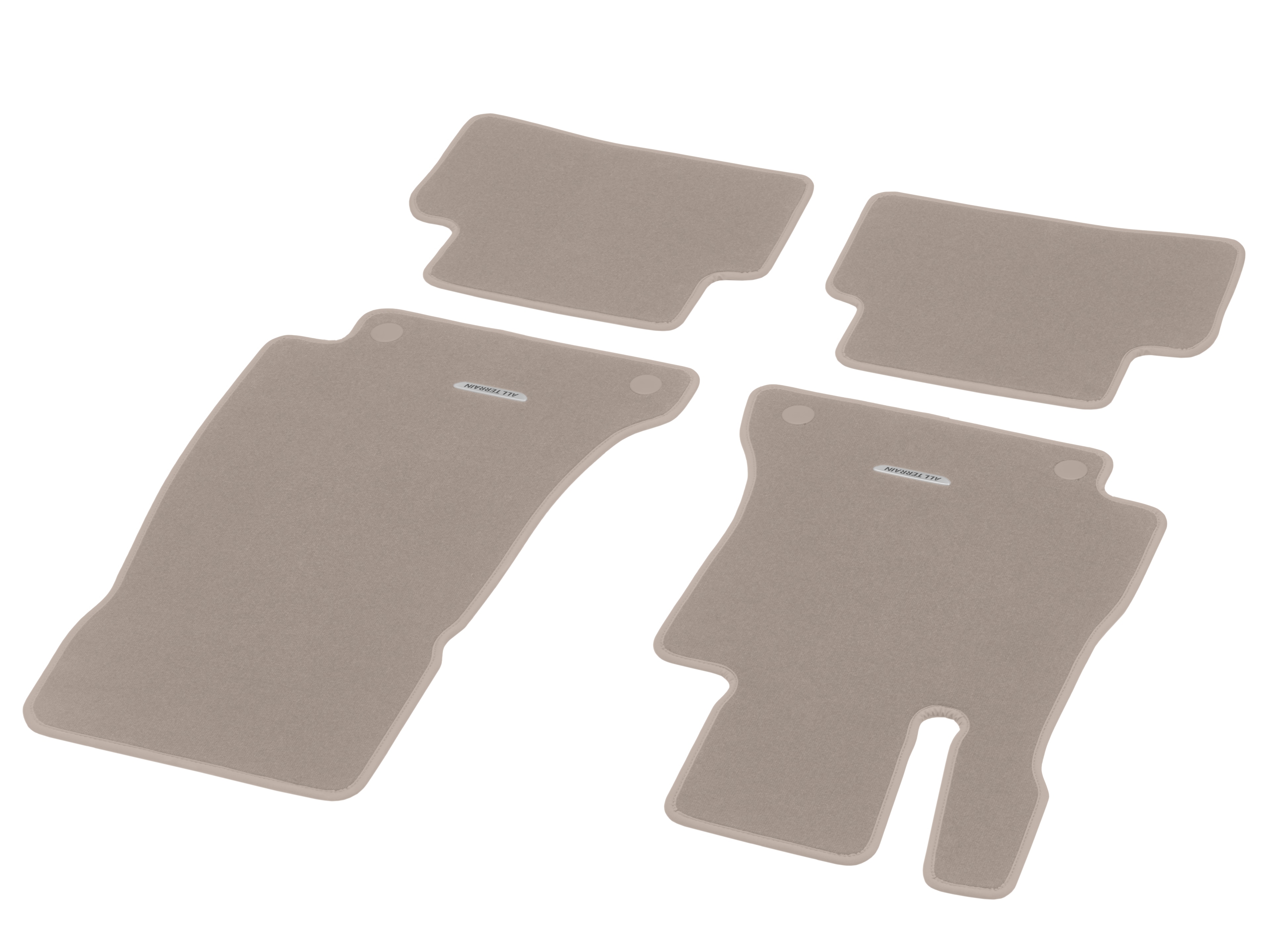 Vloermatten CLASSIC, Set, Vierdelig, All-terrain - Linkse besturing, macchiatobeige