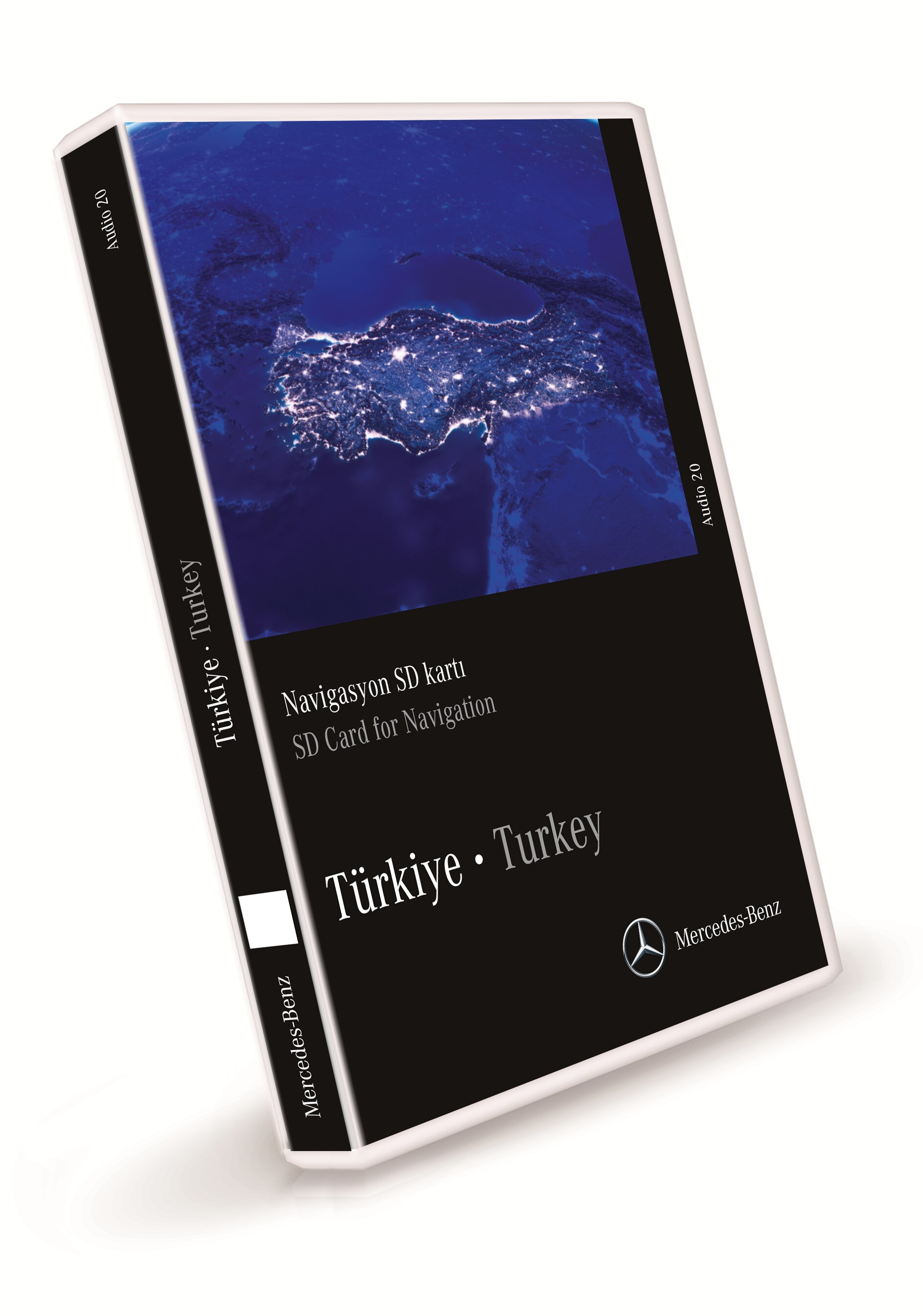SD-kaart navigatie, Turkije, voor montage achteraf, code 357, alleen in comb. met code 355 en code 506