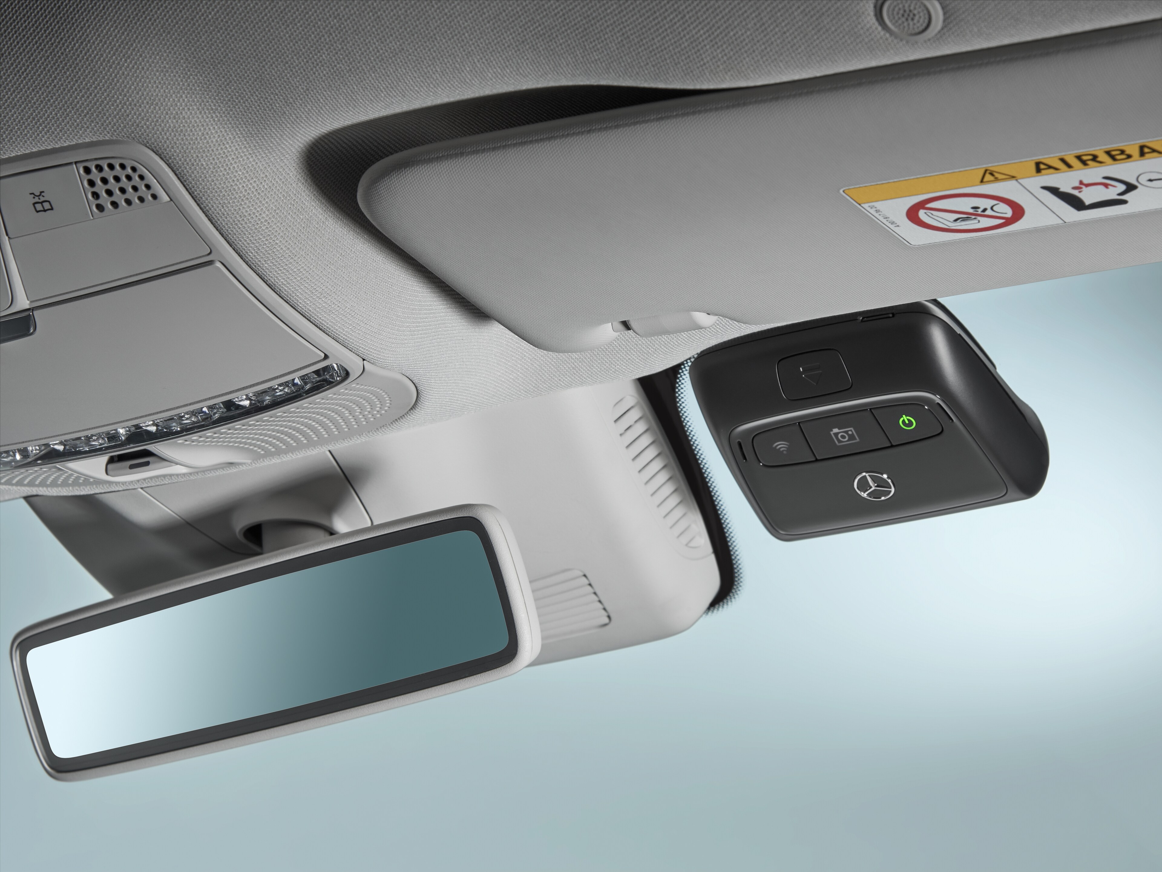 Mercedes-Benz dashcam, Camera voor - zwart