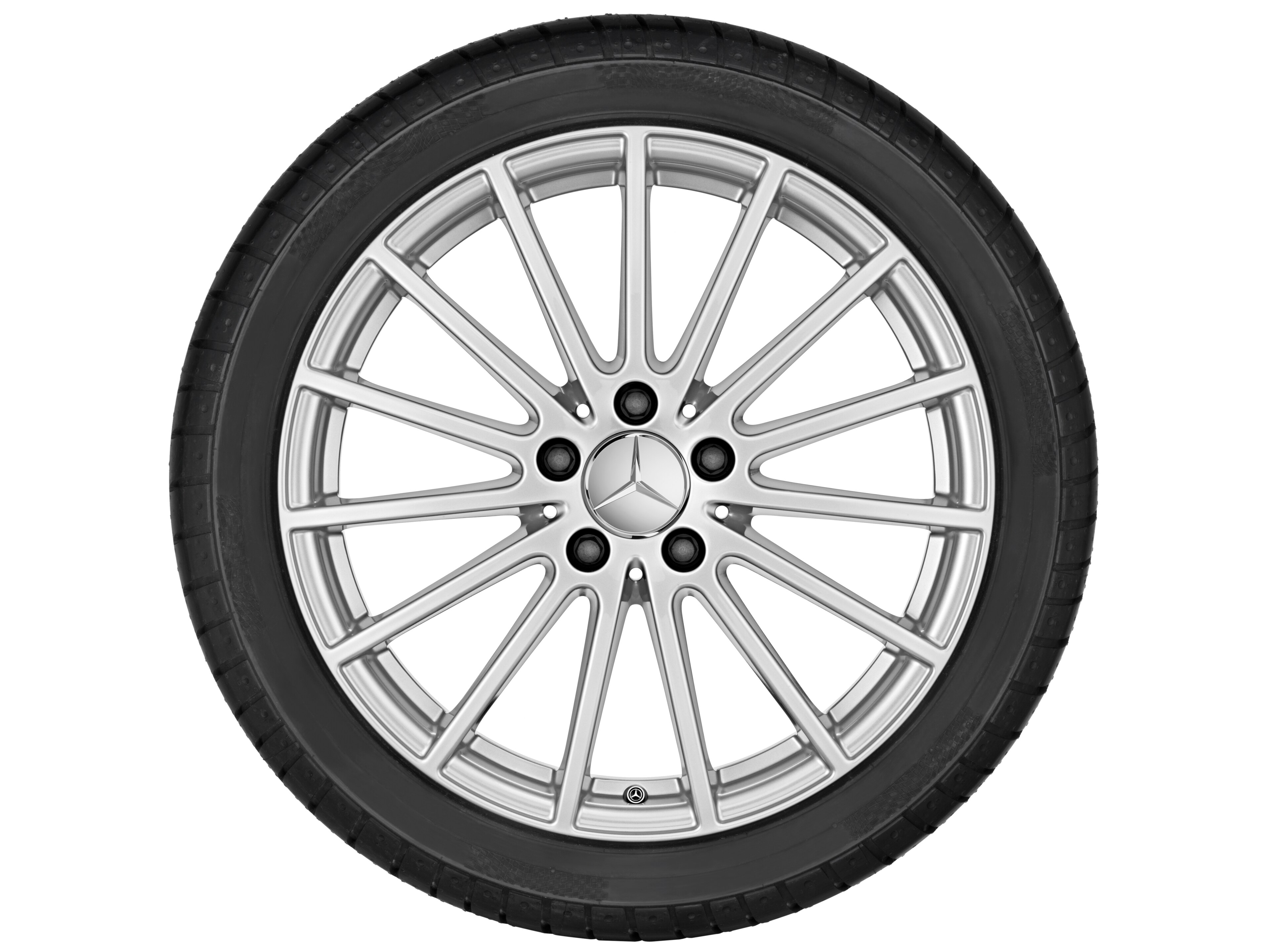 Multispaaks wiel, 45,7 cm (18 inch) - 6,5 J x 18 ET 38, Vanadiumzilver, gespoten