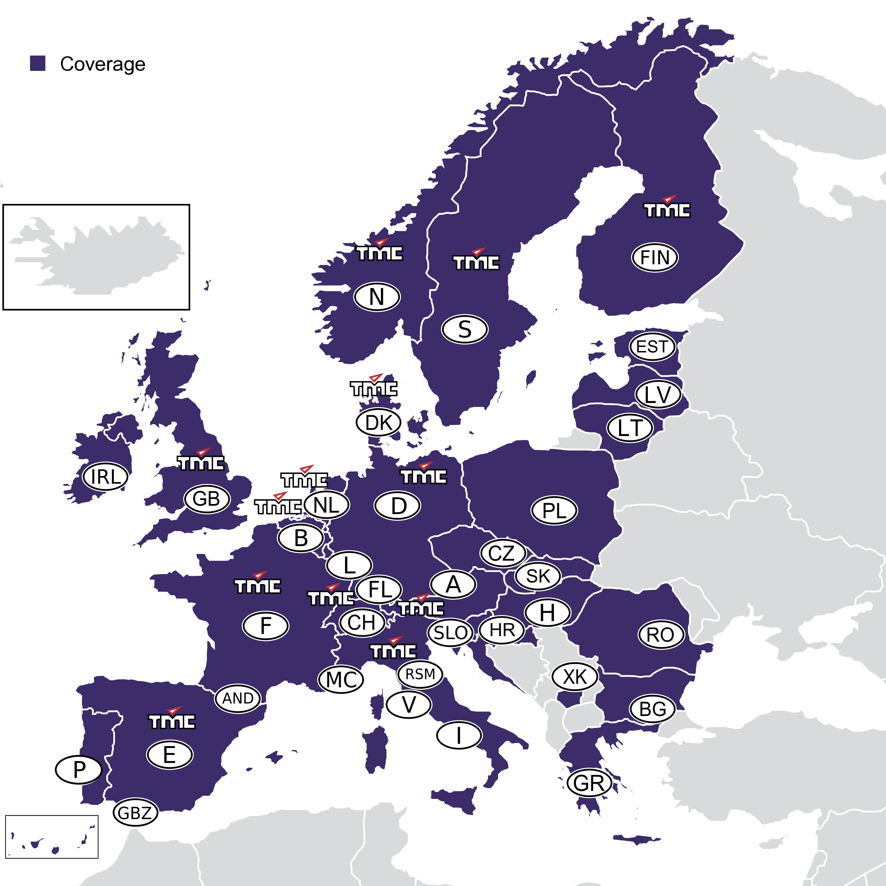 Navigatie-DVD, COMAND APS, Europa, Versie 2016/2017 - violet, NTG4-204