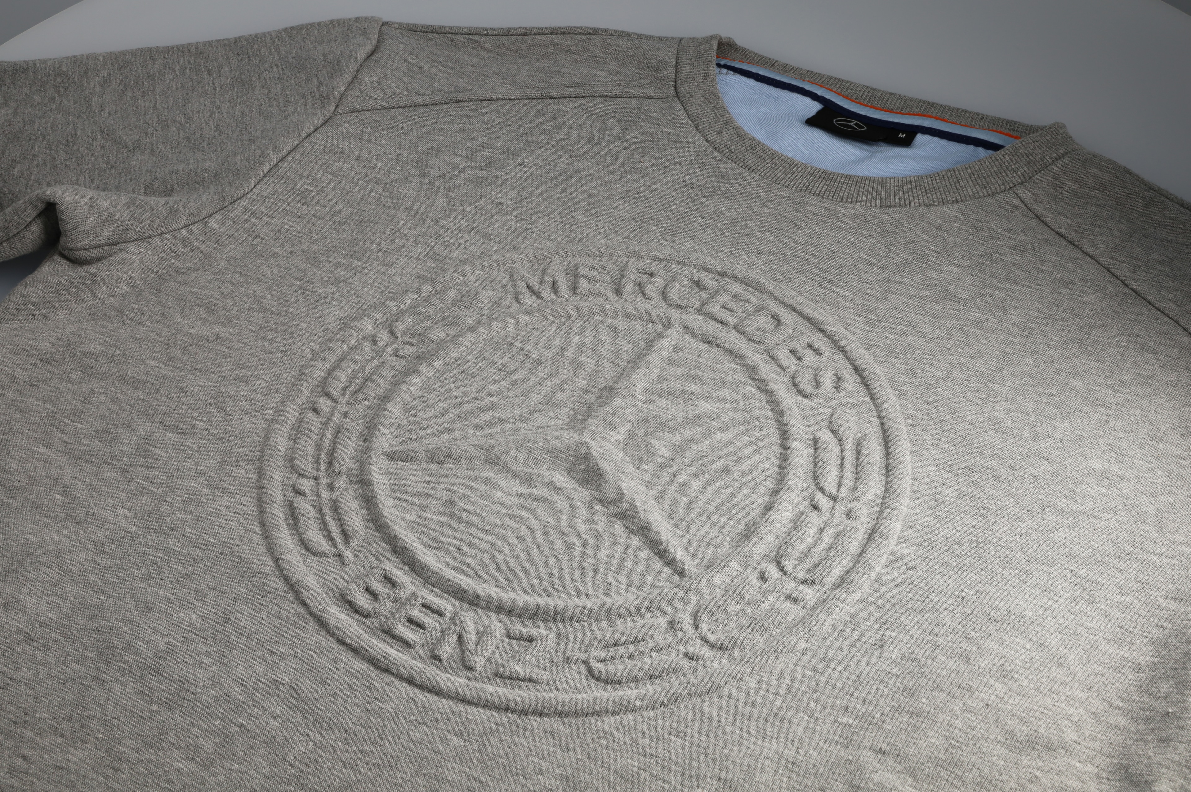 Sweatshirt, unisex, grijs gemêleerd, MB Collection 2020