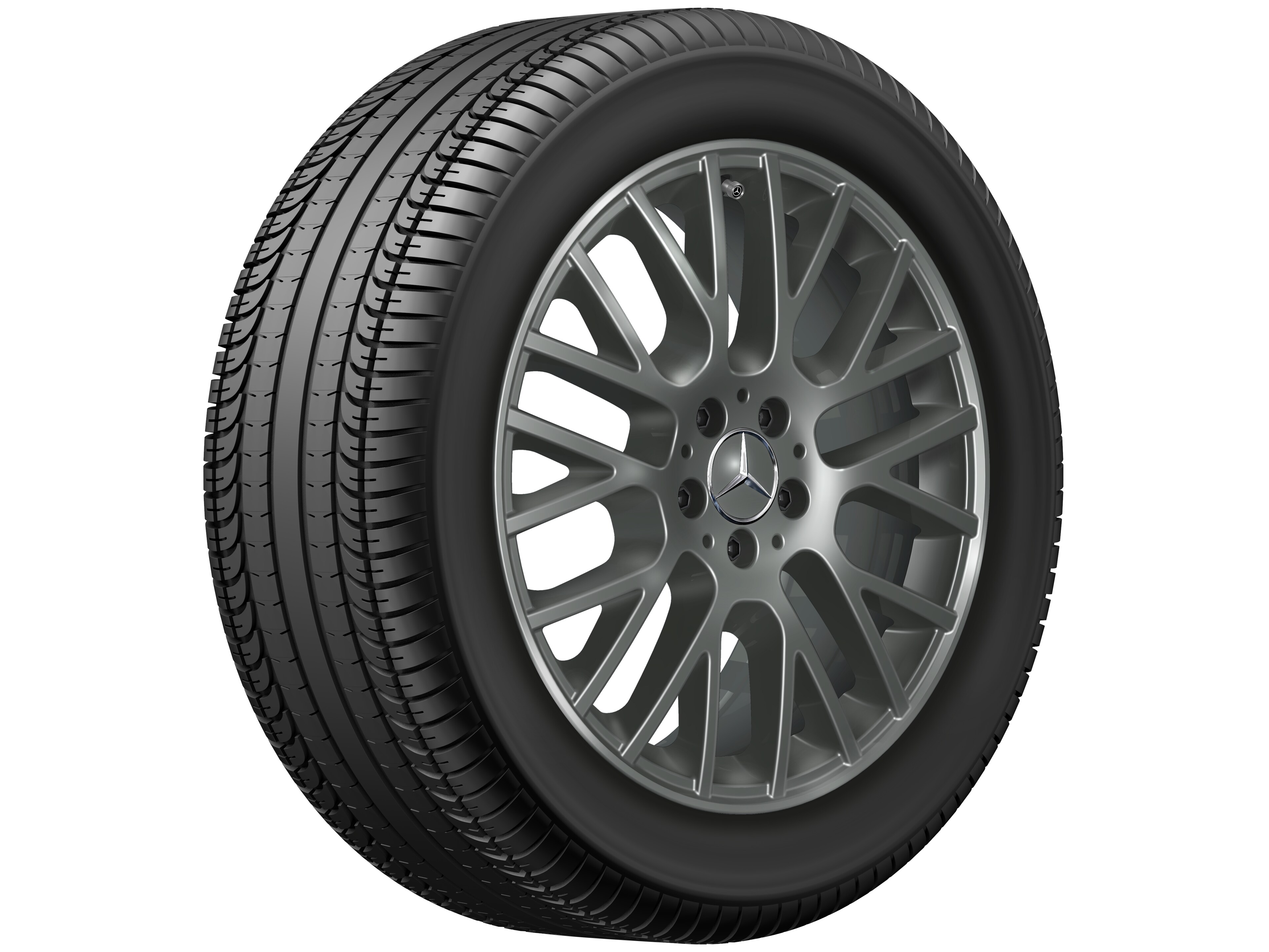 Y-spaaks wiel, 48,3 cm (19 inch) - 8 J x 19 ET 61, himalayagrijs, gespoten