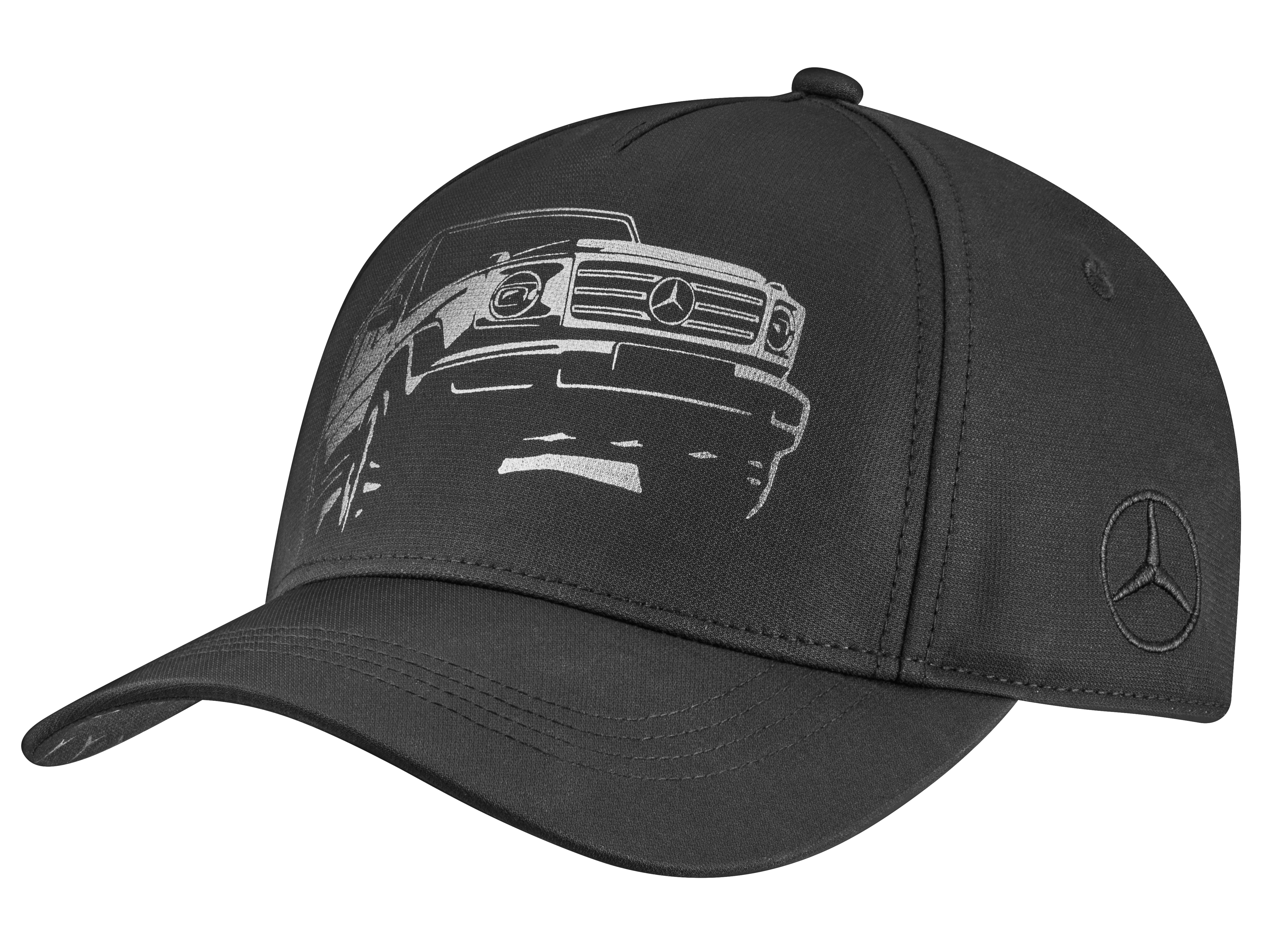 Baseballcap, G-Class - zwart, polyester