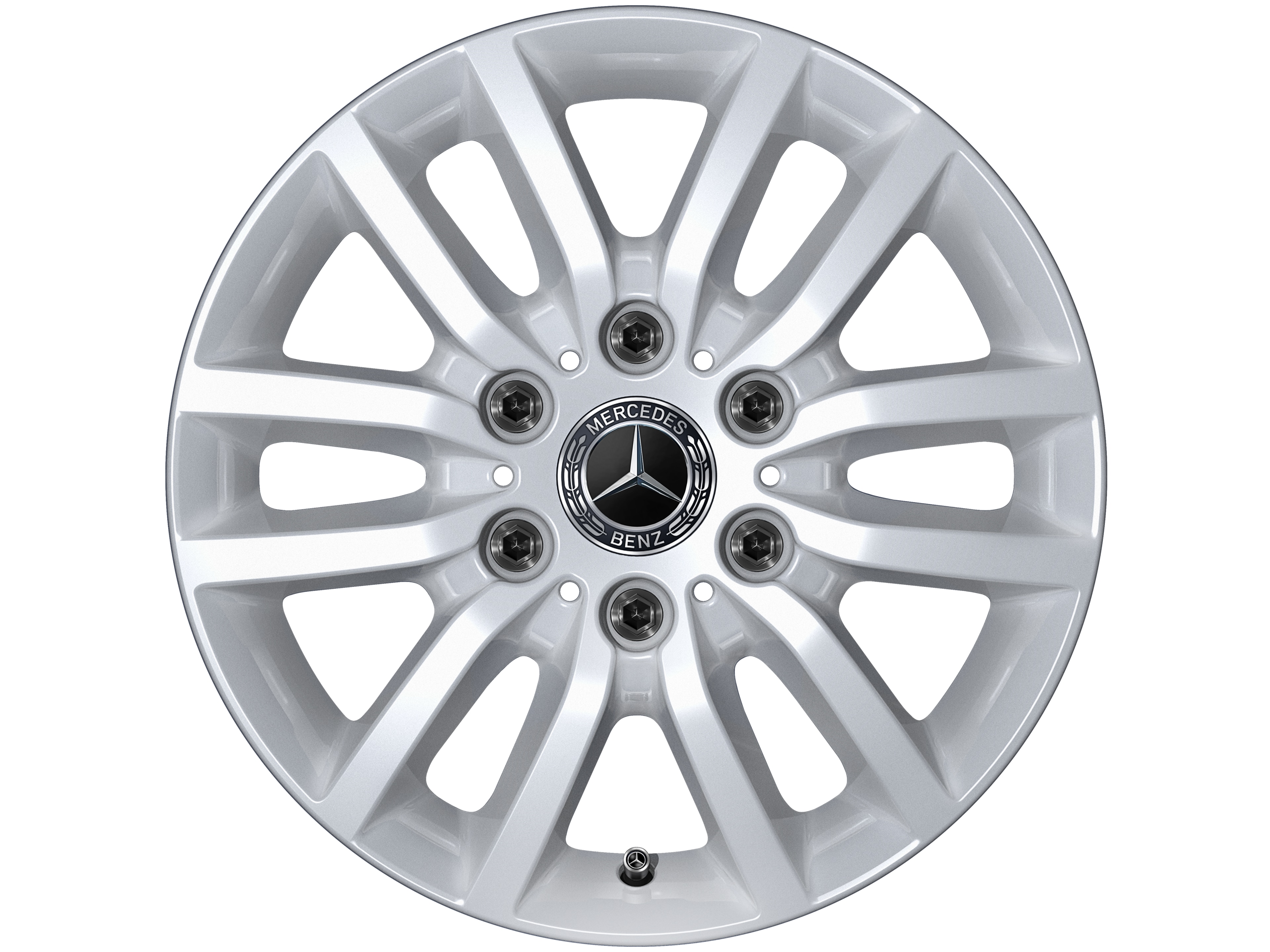 Zes-dubbelspaaks wiel - 235/65 R16  121/119R, 6,5 J x 16 ET 54