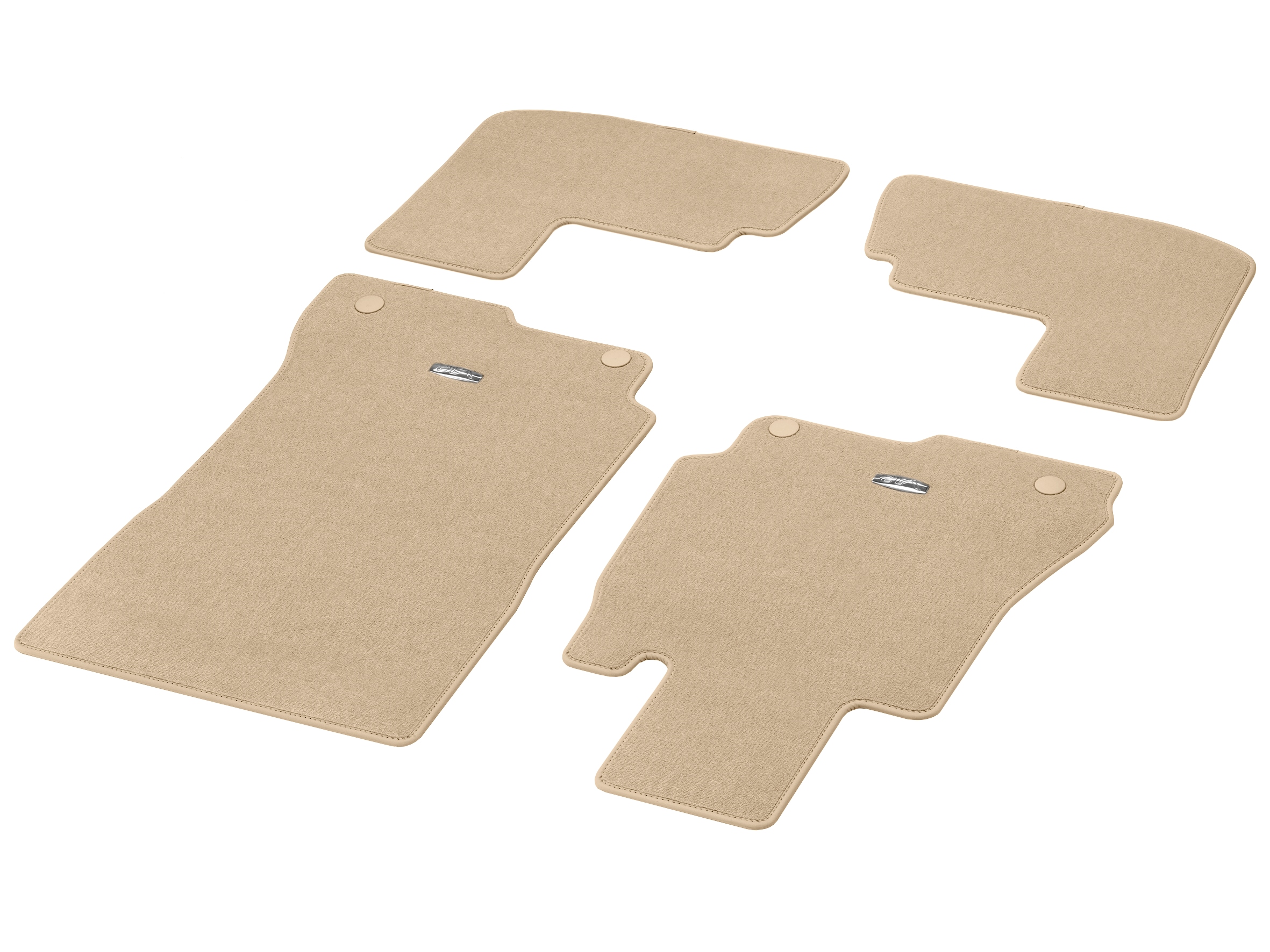 Vloermatten CLASSIC, Set, Vierdelig, V12 - Rechtse besturing, kasjmierbeige