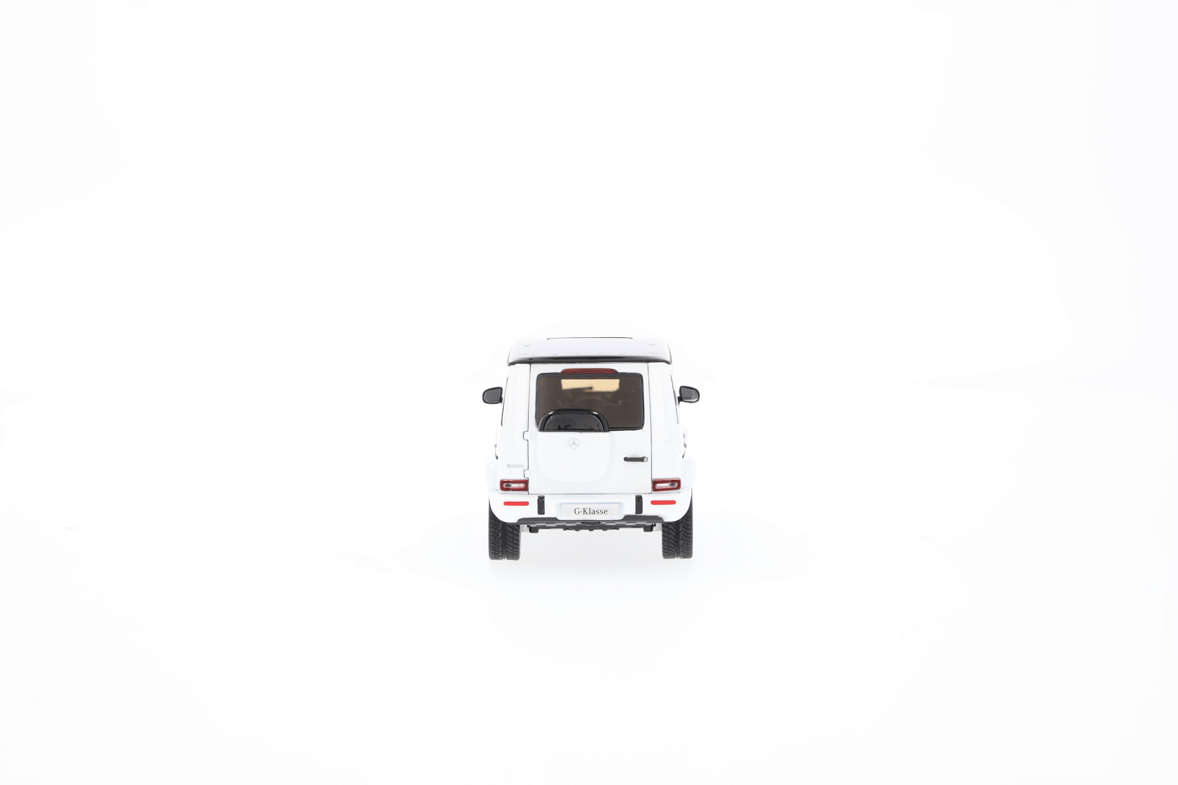 G 580 met EQ-technologie, Terreinwagen, AMG Line, N465 - MANUFAKTUR opalietwit bright, Norev, 1:43