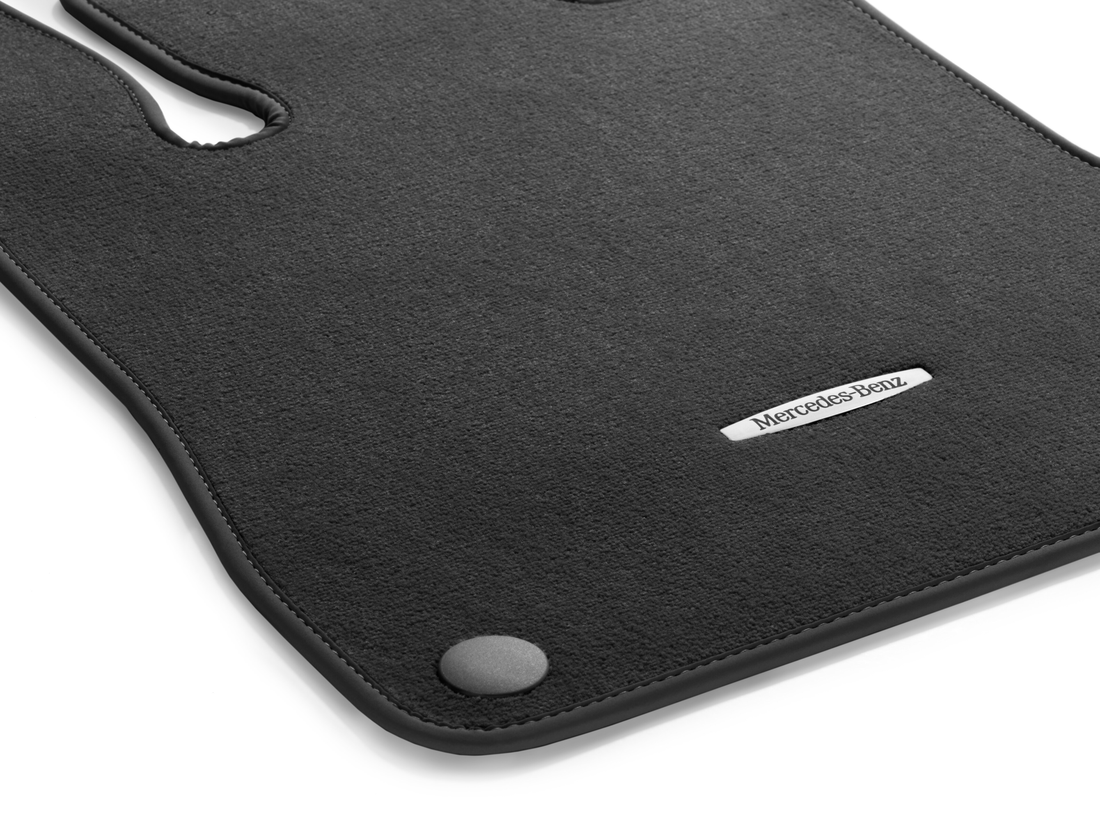 Vloermatten CLASSIC, Set, Tweedelig - Linkse besturing, zwart