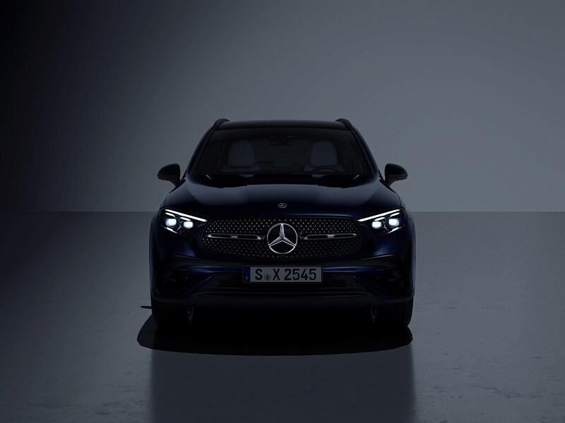 Mercedes ster, verlicht, Sierdeel - chroom
