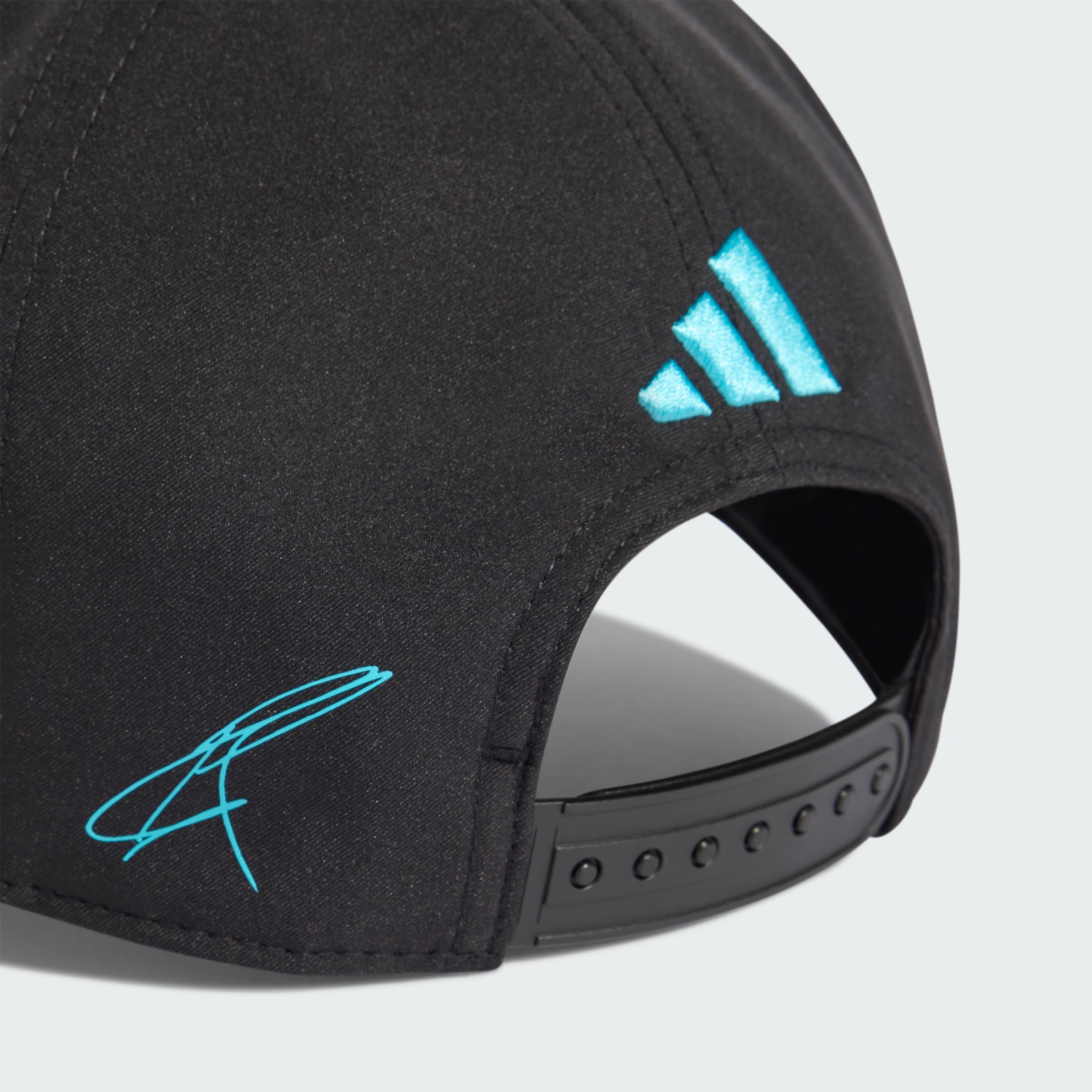 Baseballcap, George Russell, Mercedes-AMG F1 - zwart, Polyester (gerecycled)
