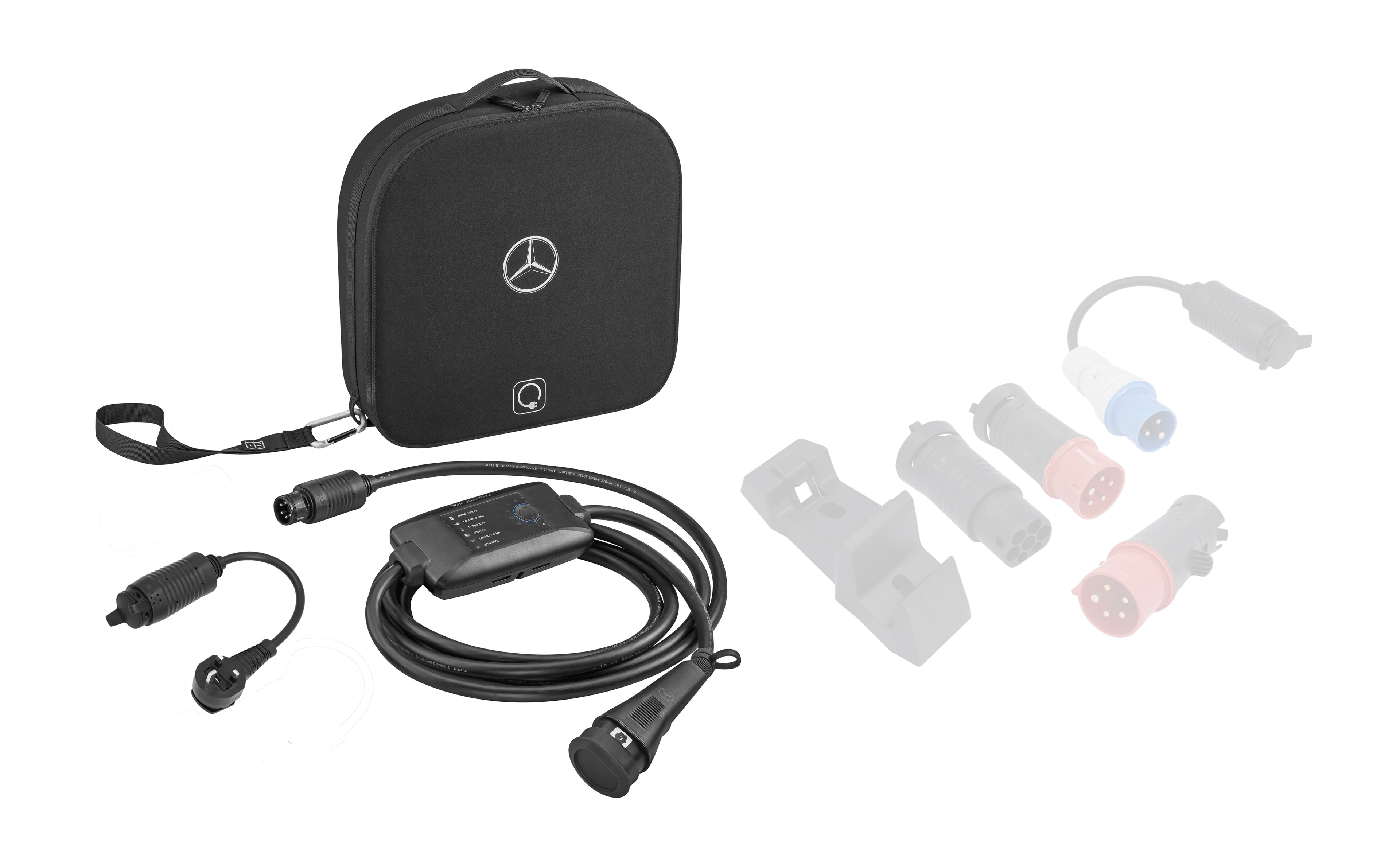 Flexibel laadsysteem Pro, Set UK, Wallbox - kunststof, zwart, Linkse/rechtse besturing