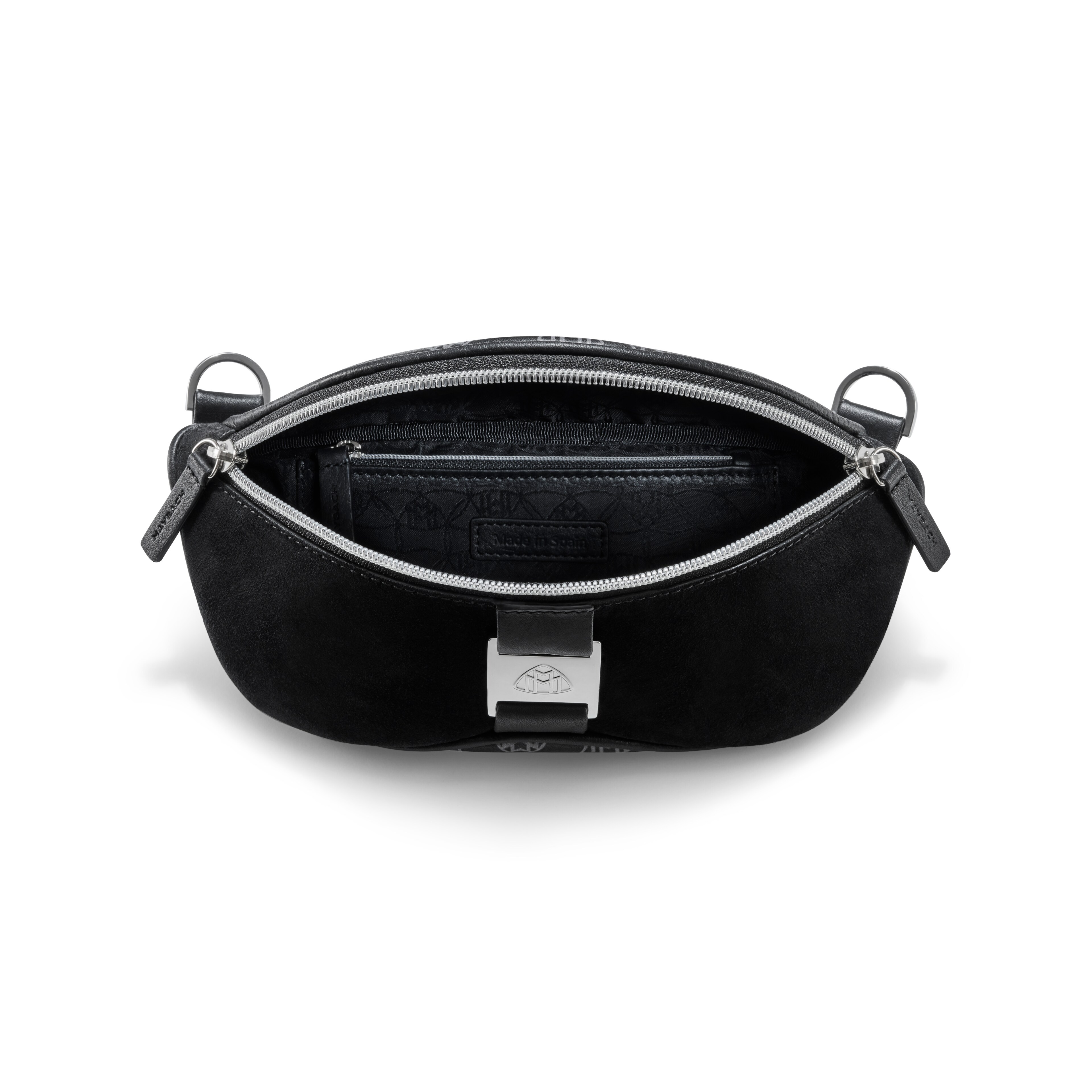 Heuptas, Mercedes-Maybach - zwart, Leder