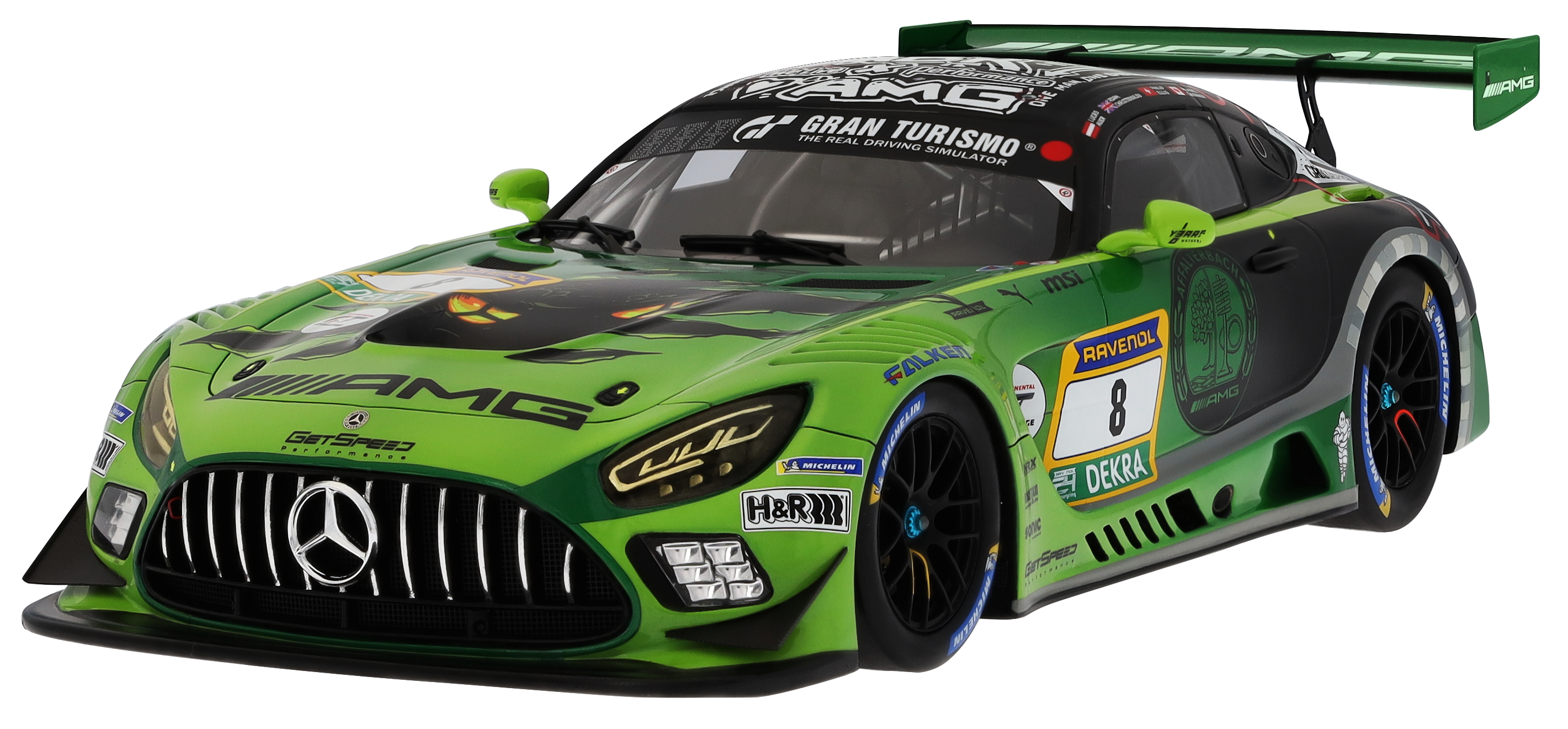 Mercedes-AMG GT3, ADAC RAVENOL 24h Nürburgring 2024, C190 - lichtgroen magno, Minimax, 1:18