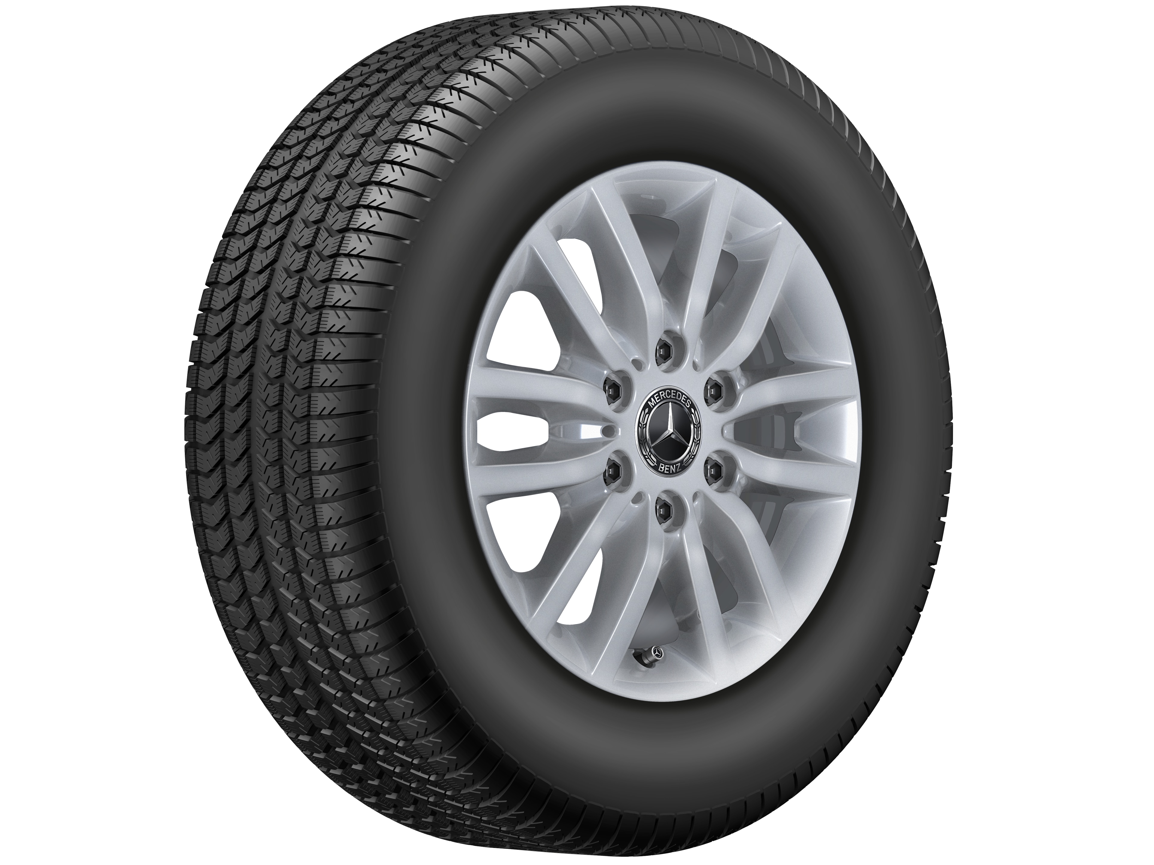 Zes-dubbelspaaks wiel - 235/65 R16  121/119R, 6,5 J x 16 ET 54