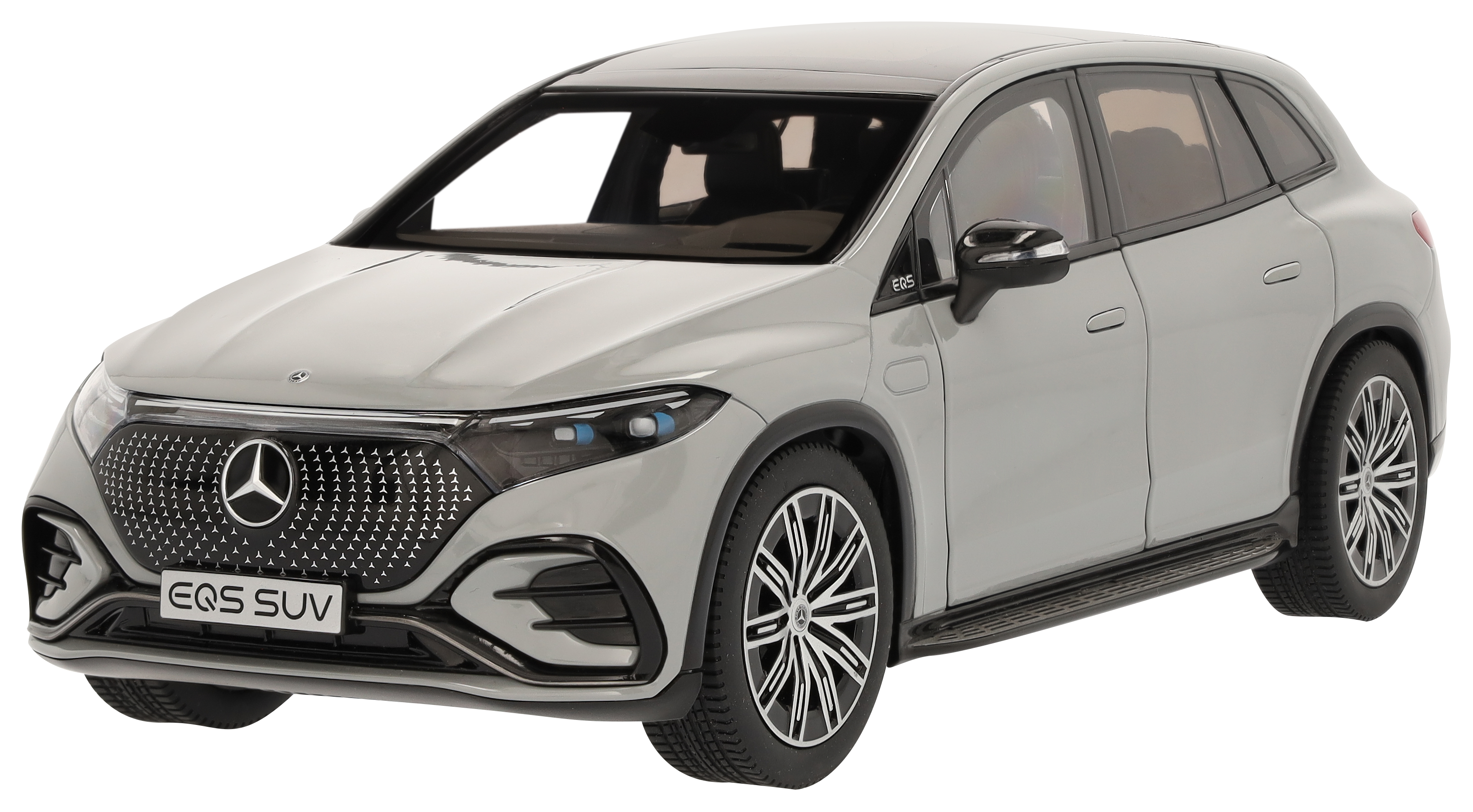 EQS SUV, AMG Line, X296 - MANUFAKTUR alpinegrijs uni, NZG, 1:18