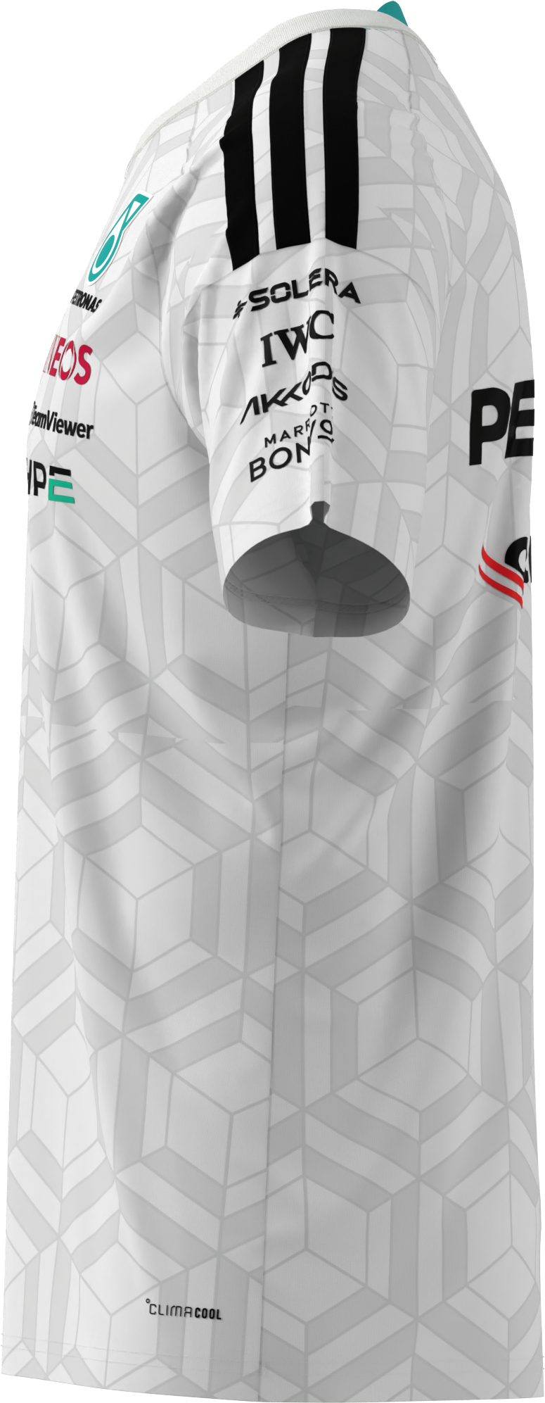 Heren-T-shirt, Bestuurder, Mercedes-AMG F1 - wit, S