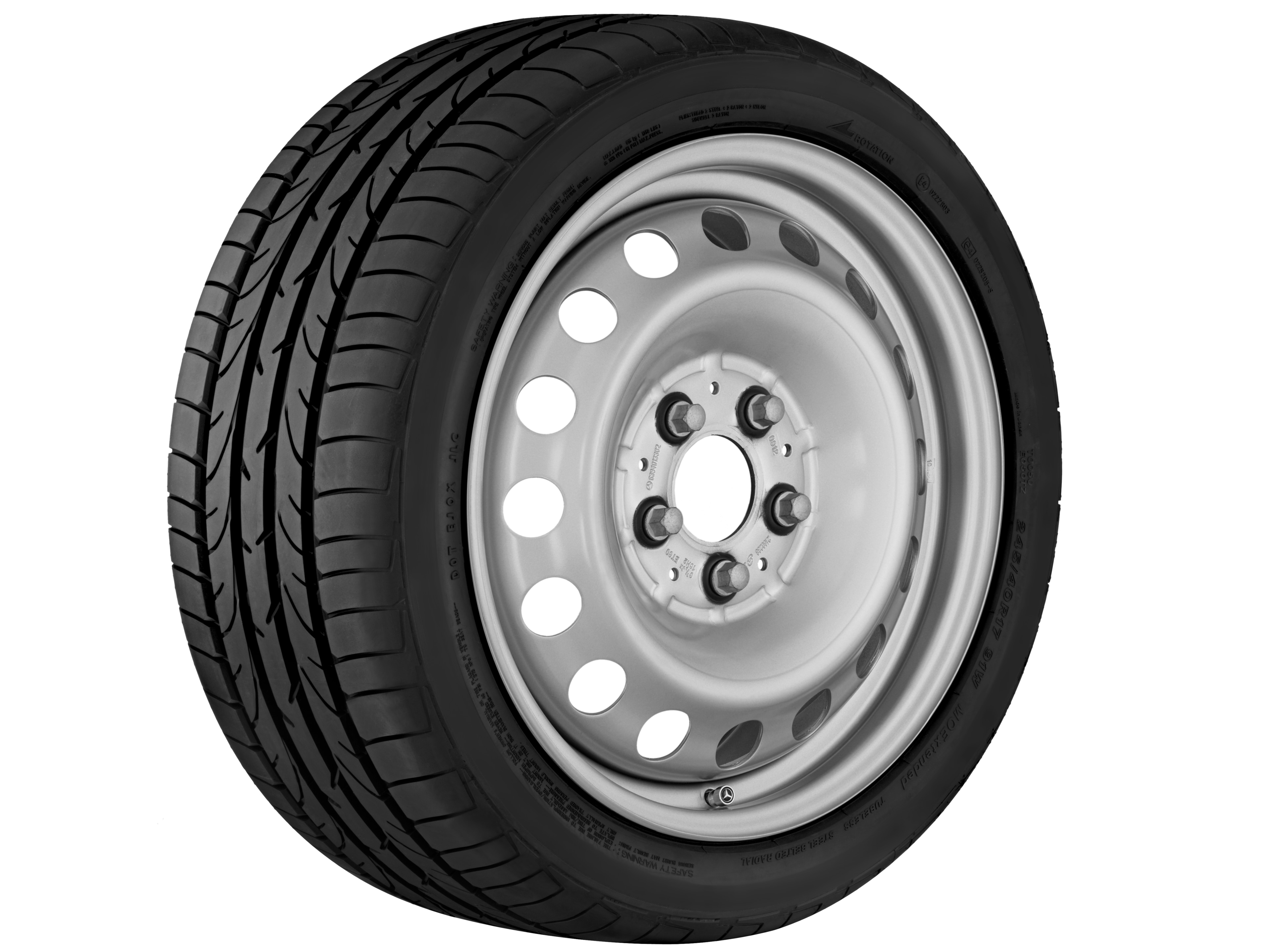 Stalen velg - 205/60 R16 XL 96T, 6 J x 16 ET 38
