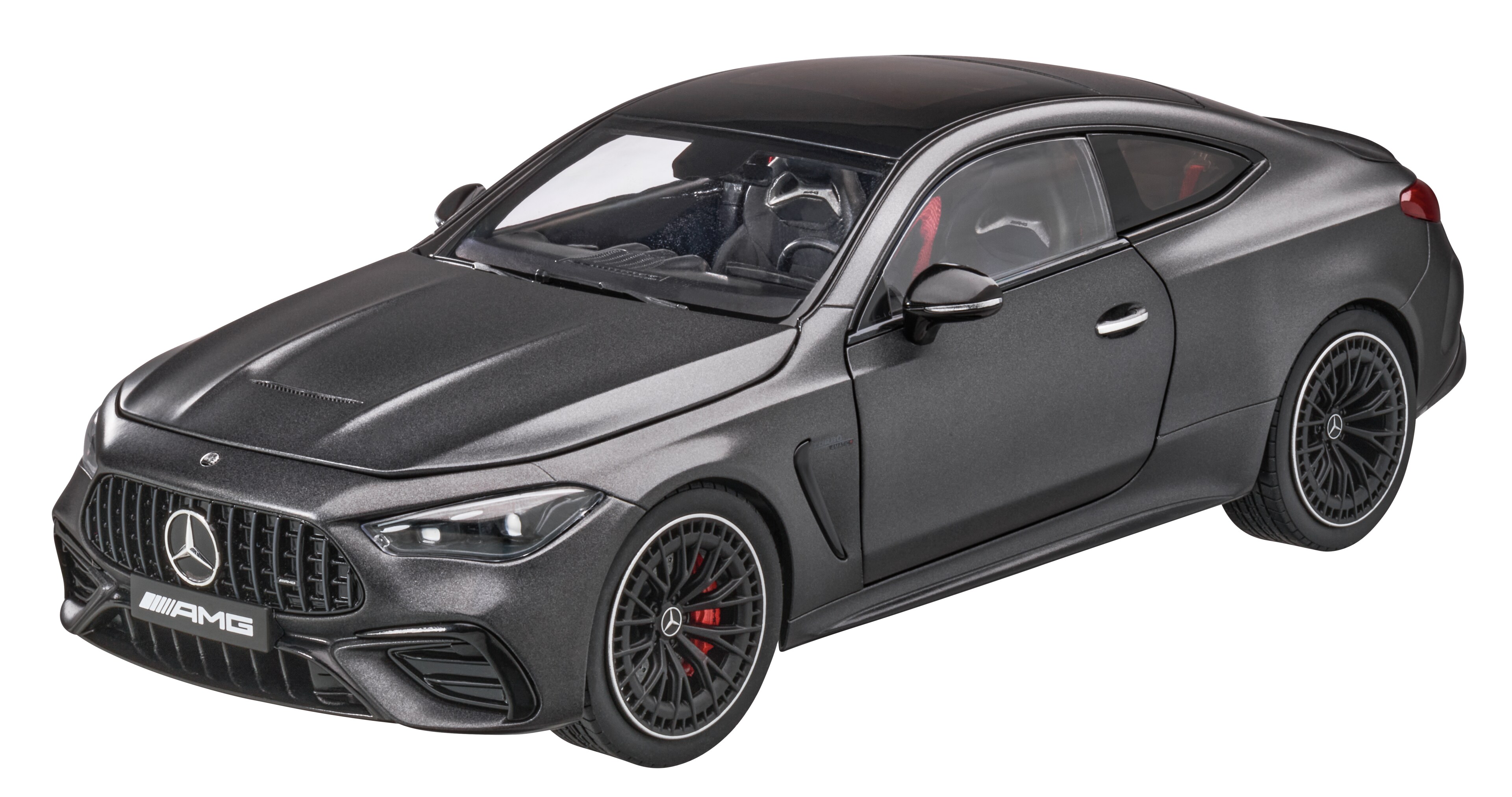 Mercedes-AMG CLE 53, Coupé, 4MATIC+, C236 - MANUFAKTUR grafietgrijs magno, NZG, 1:18