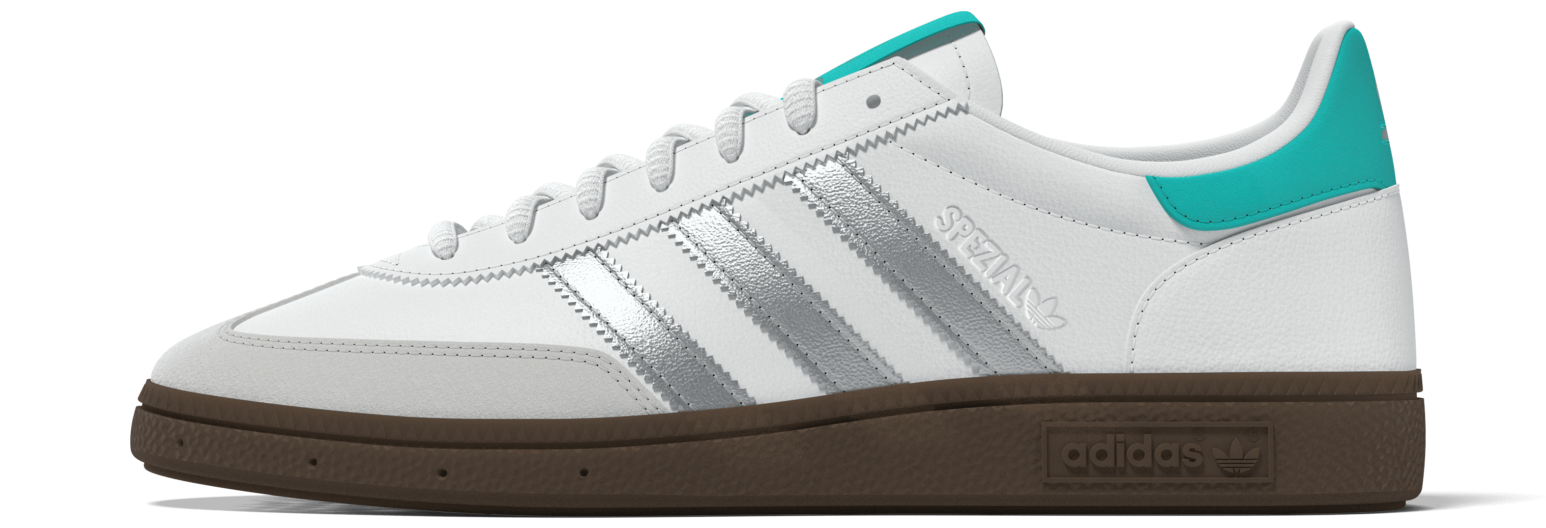 Sneakers, Handbal Speciaal, Mercedes-AMG F1 - wit / zilverkleurig, 9, adidas