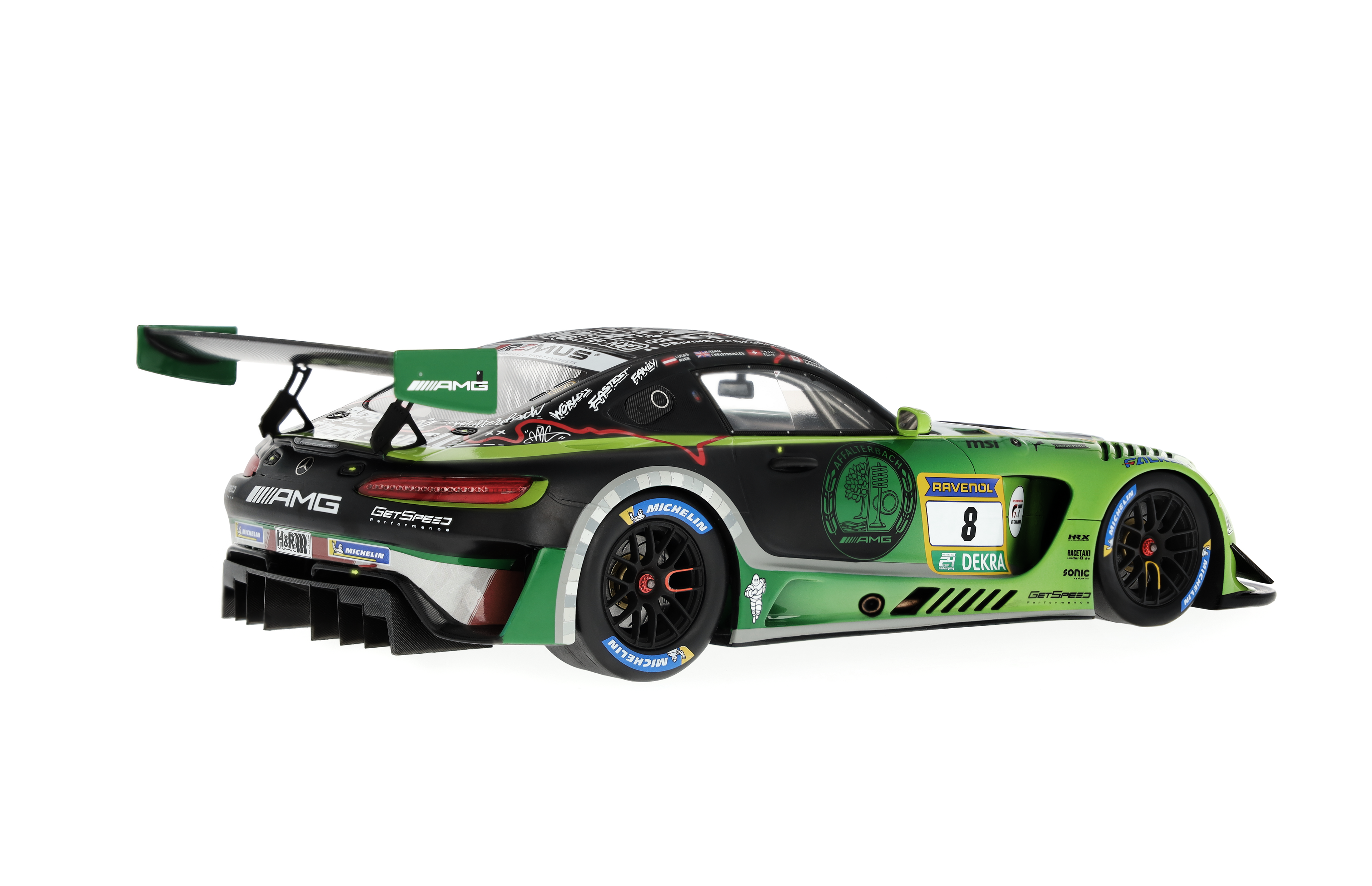 Mercedes-AMG GT3, ADAC RAVENOL 24h Nürburgring 2024, C190 - lichtgroen magno, Minimax, 1:18