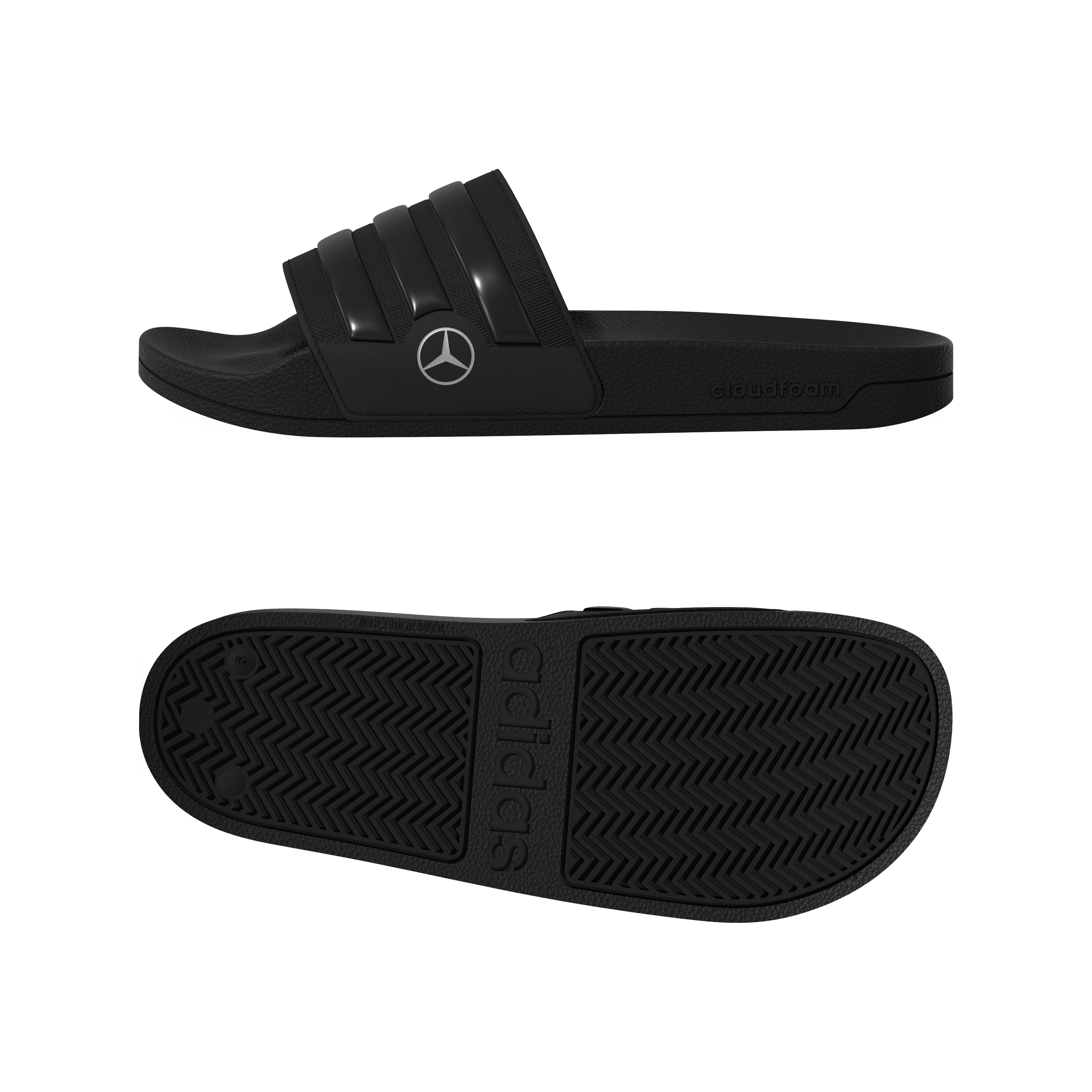 Badslippers, Adilette - zwart, 5, adidas