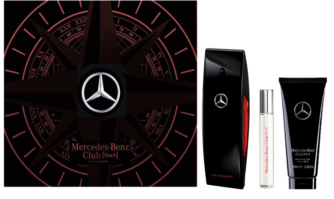 Club Black geschenkset, EdP - voor heren