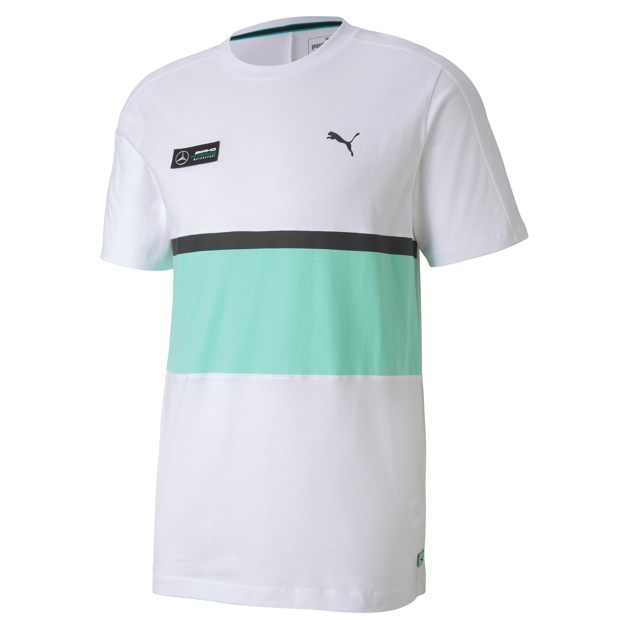 Heren-T-shirt - wit, S