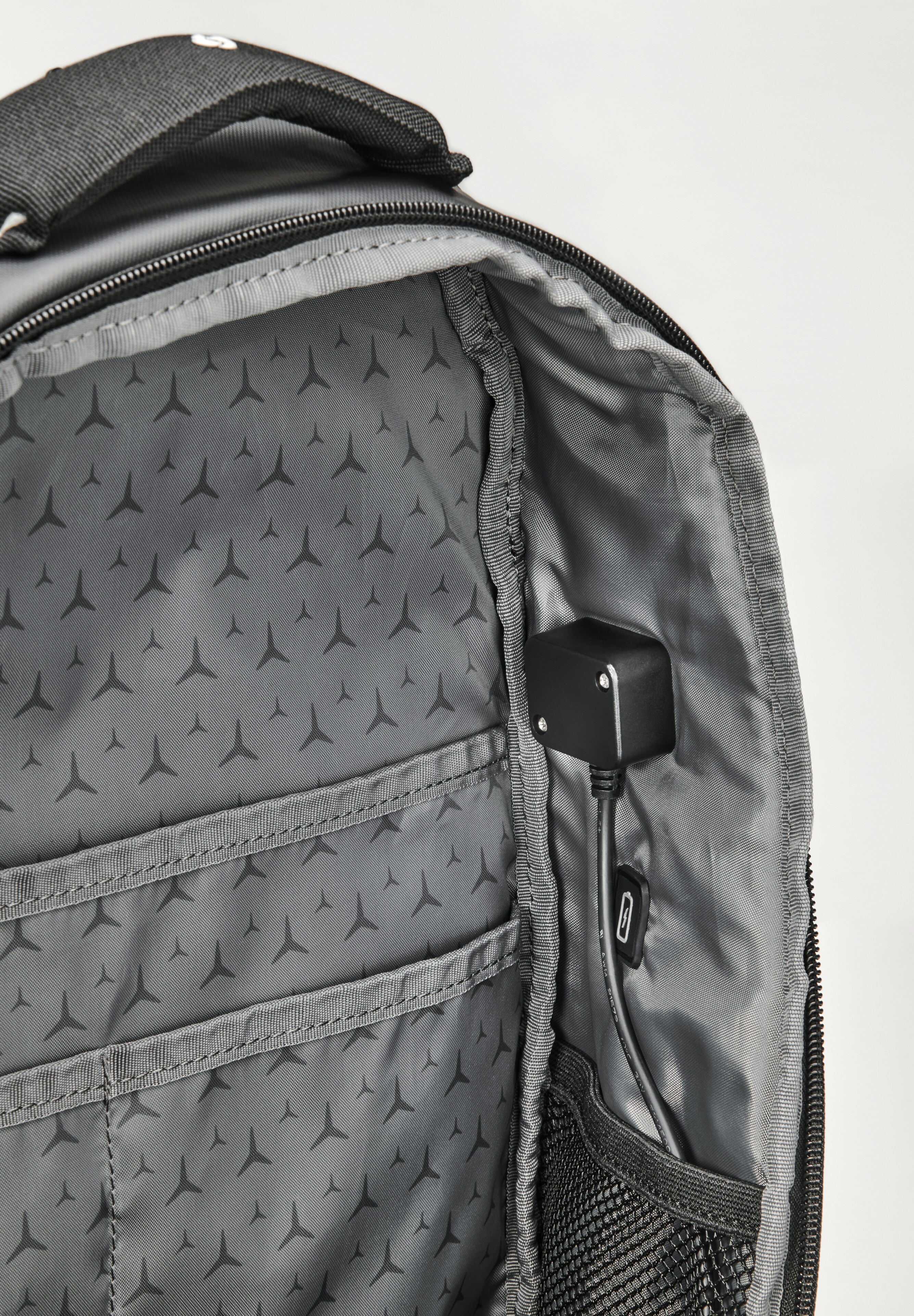 Rugzak - zwart, Polyamide (gerecycled) / polyester, Samsonite