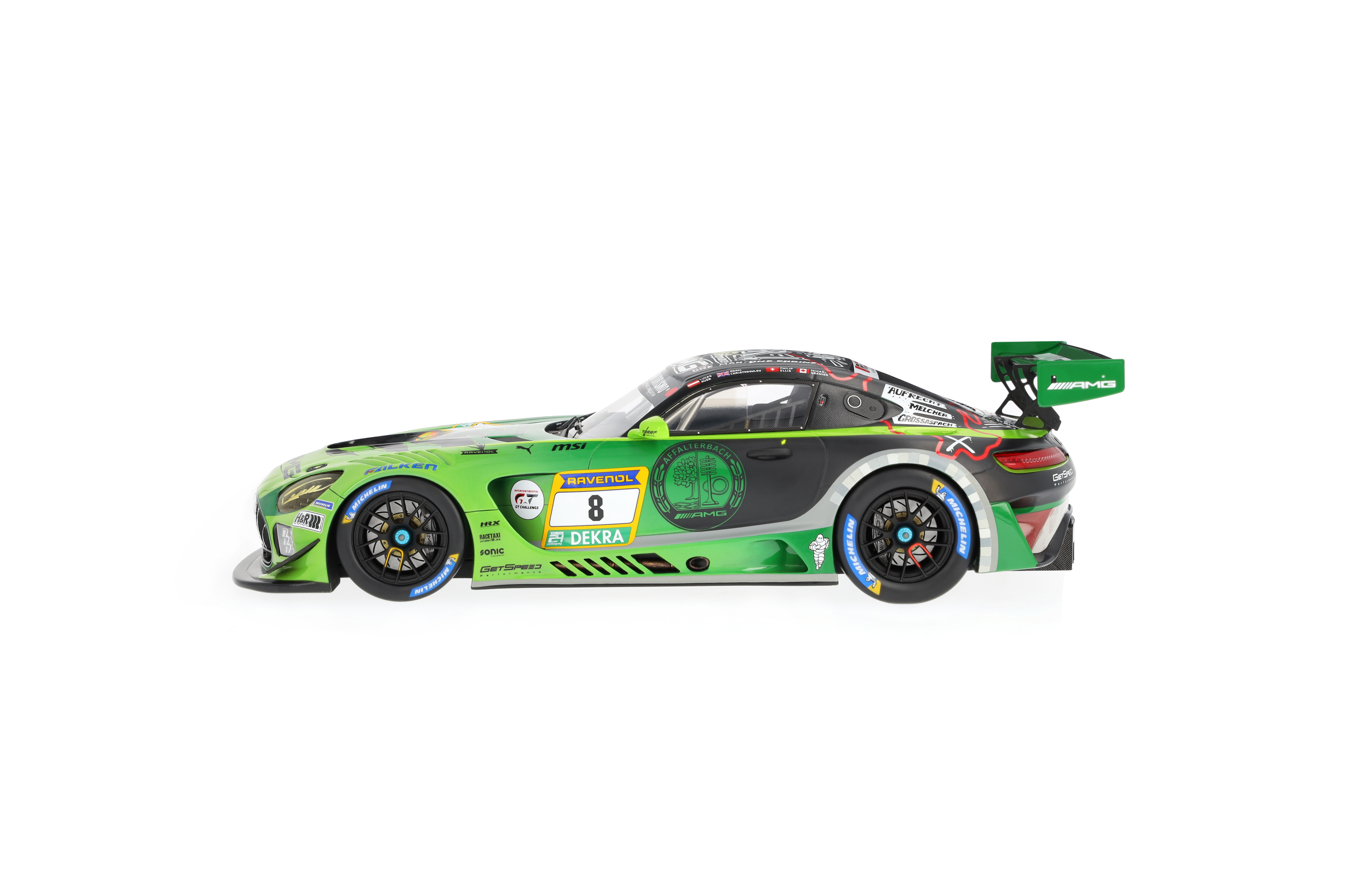 Mercedes-AMG GT3, ADAC RAVENOL 24h Nürburgring 2024, C190 - lichtgroen magno, Minimax, 1:18