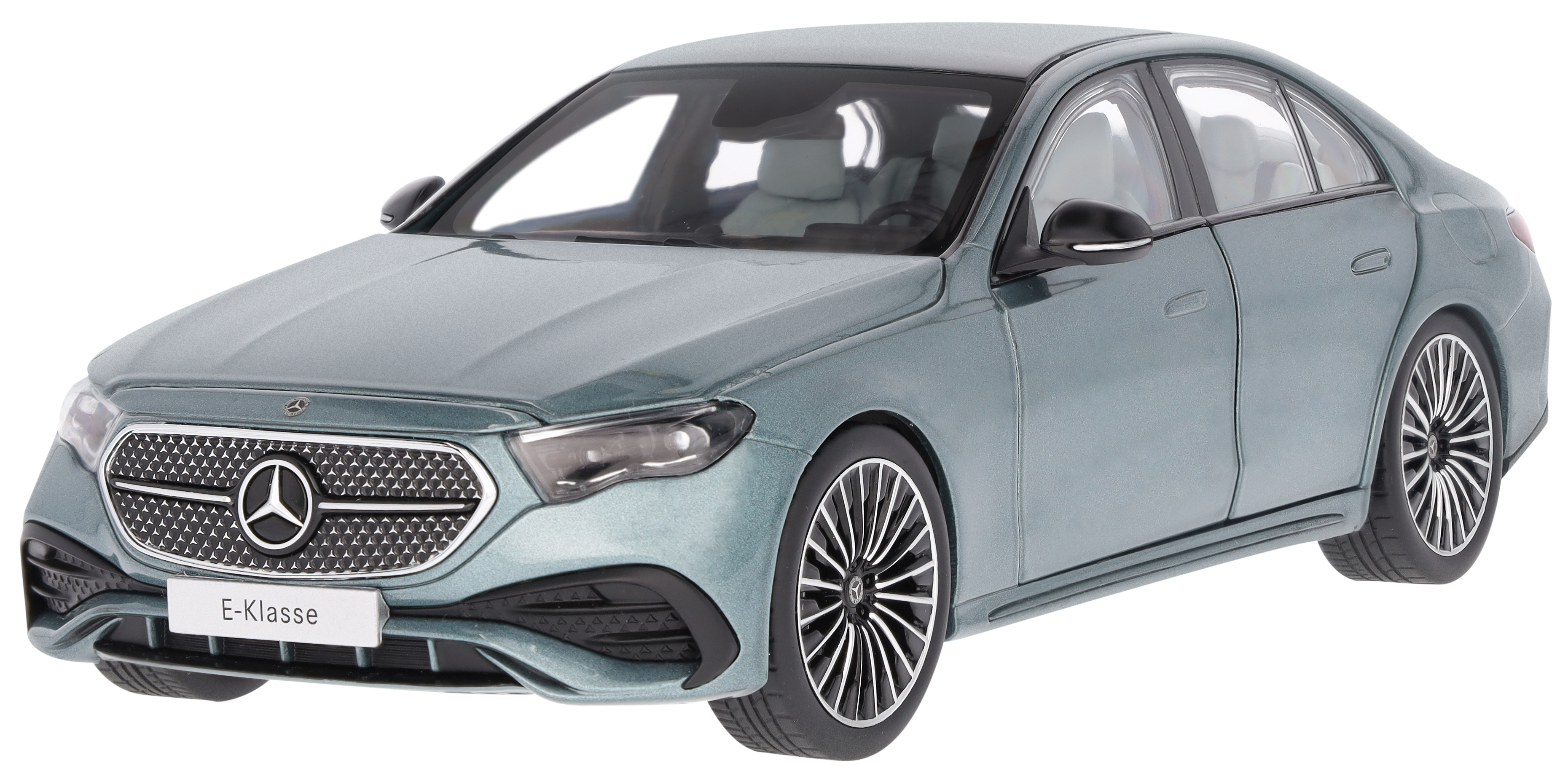 E-Klasse, Limousine, AMG Line, W214 - groenzilver, iScale, 1:18