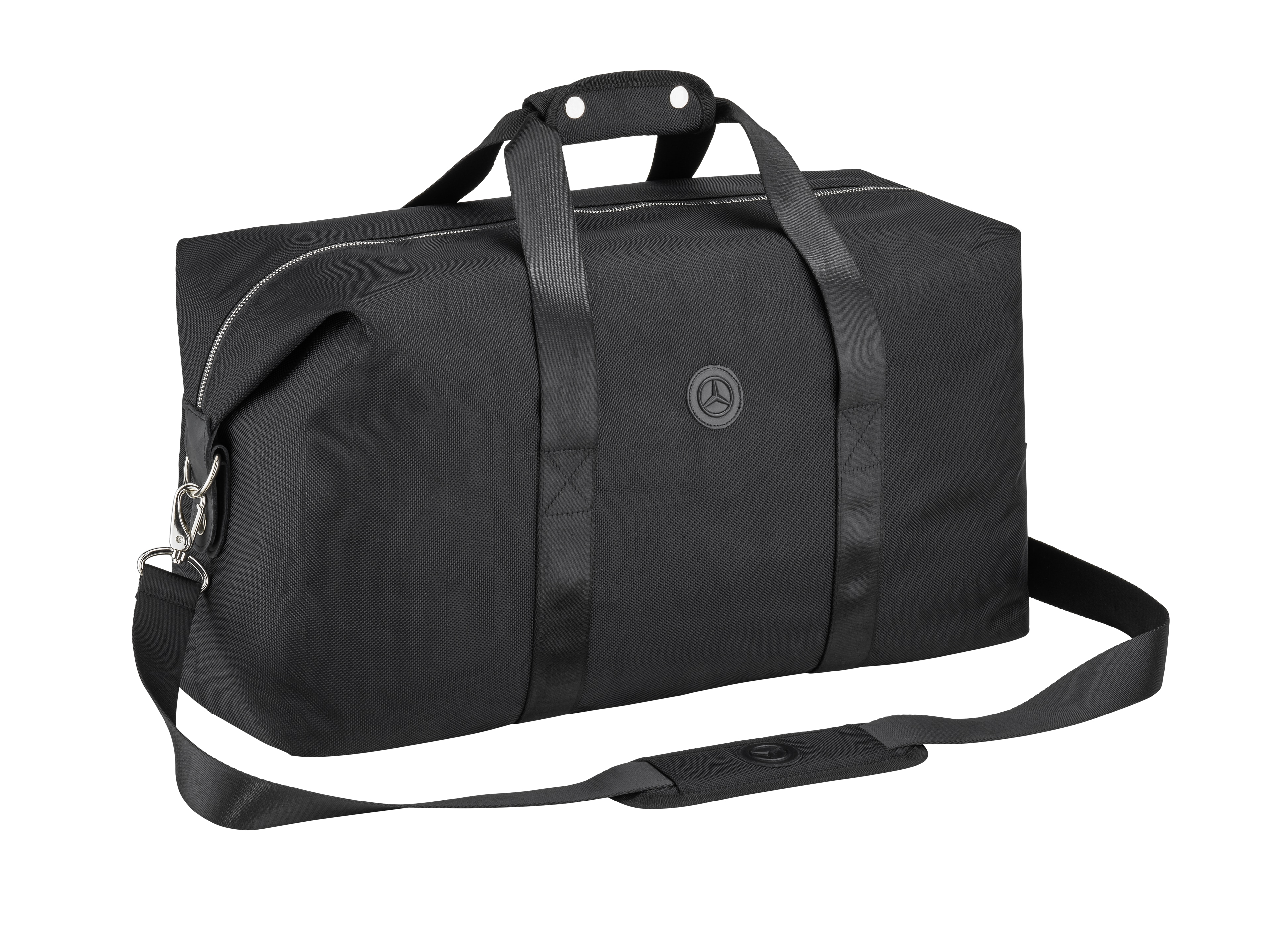 Weekendtas - zwart, Polyamide (gerecycled) / Polyester (gerecycled), 35 l