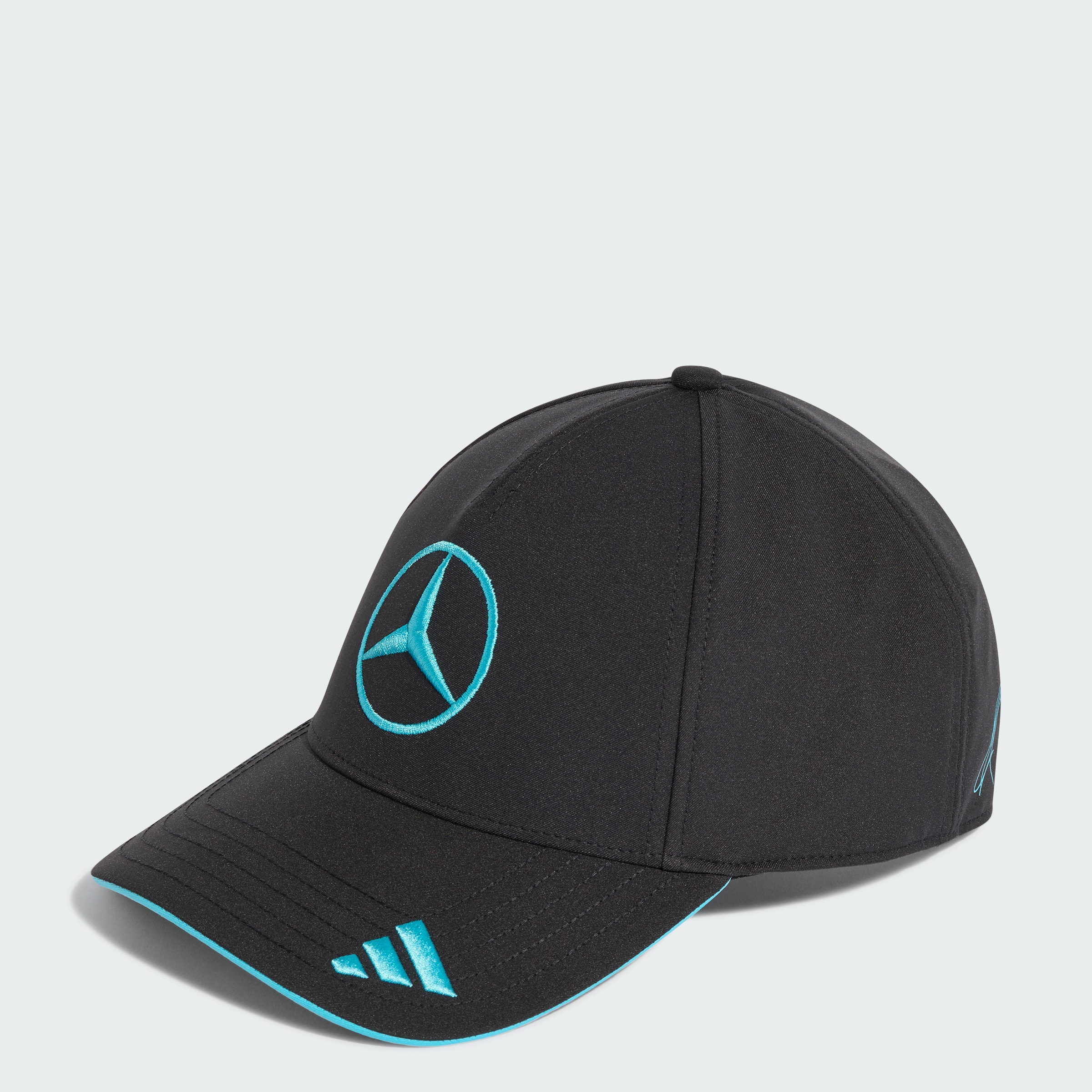 Baseballcap, George Russell, Mercedes-AMG F1 - zwart, Polyester (gerecycled)