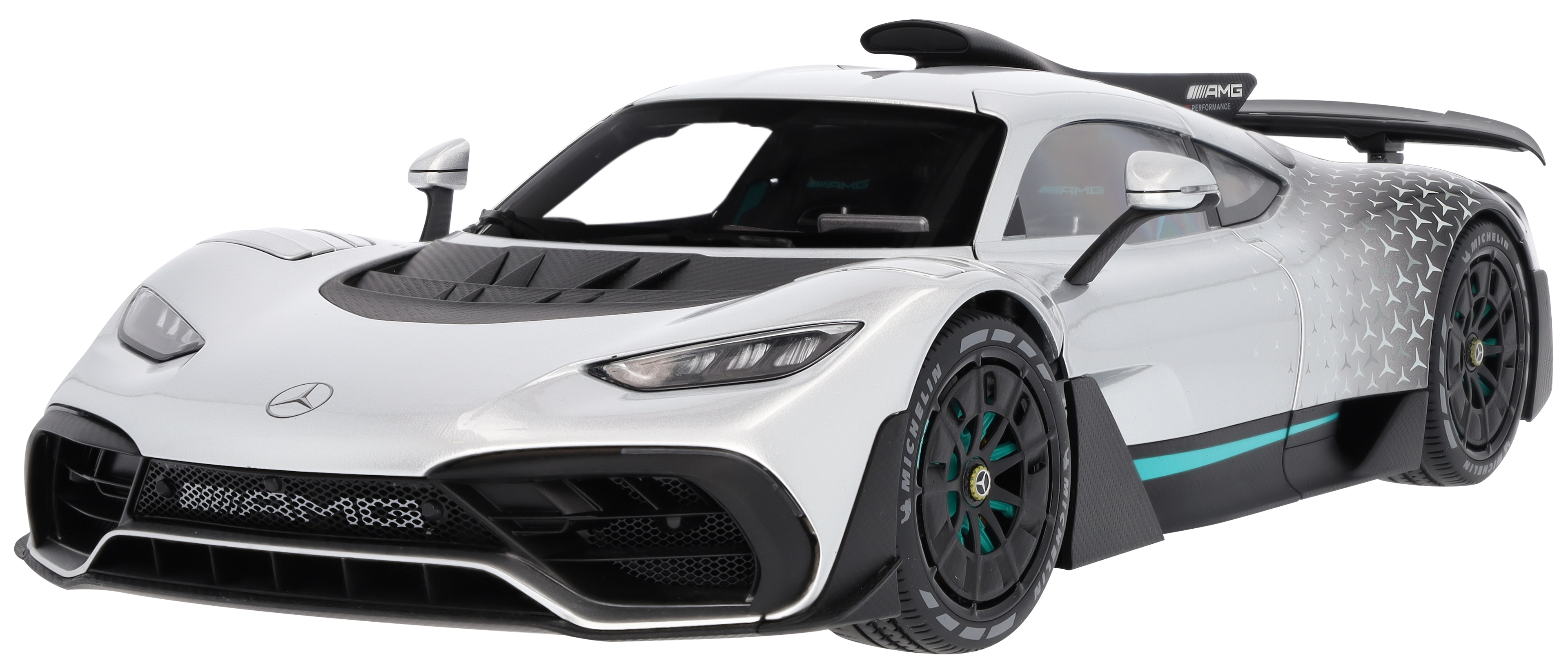 Mercedes-AMG ONE, C298 - zilverkleurig, NZG, 1:12