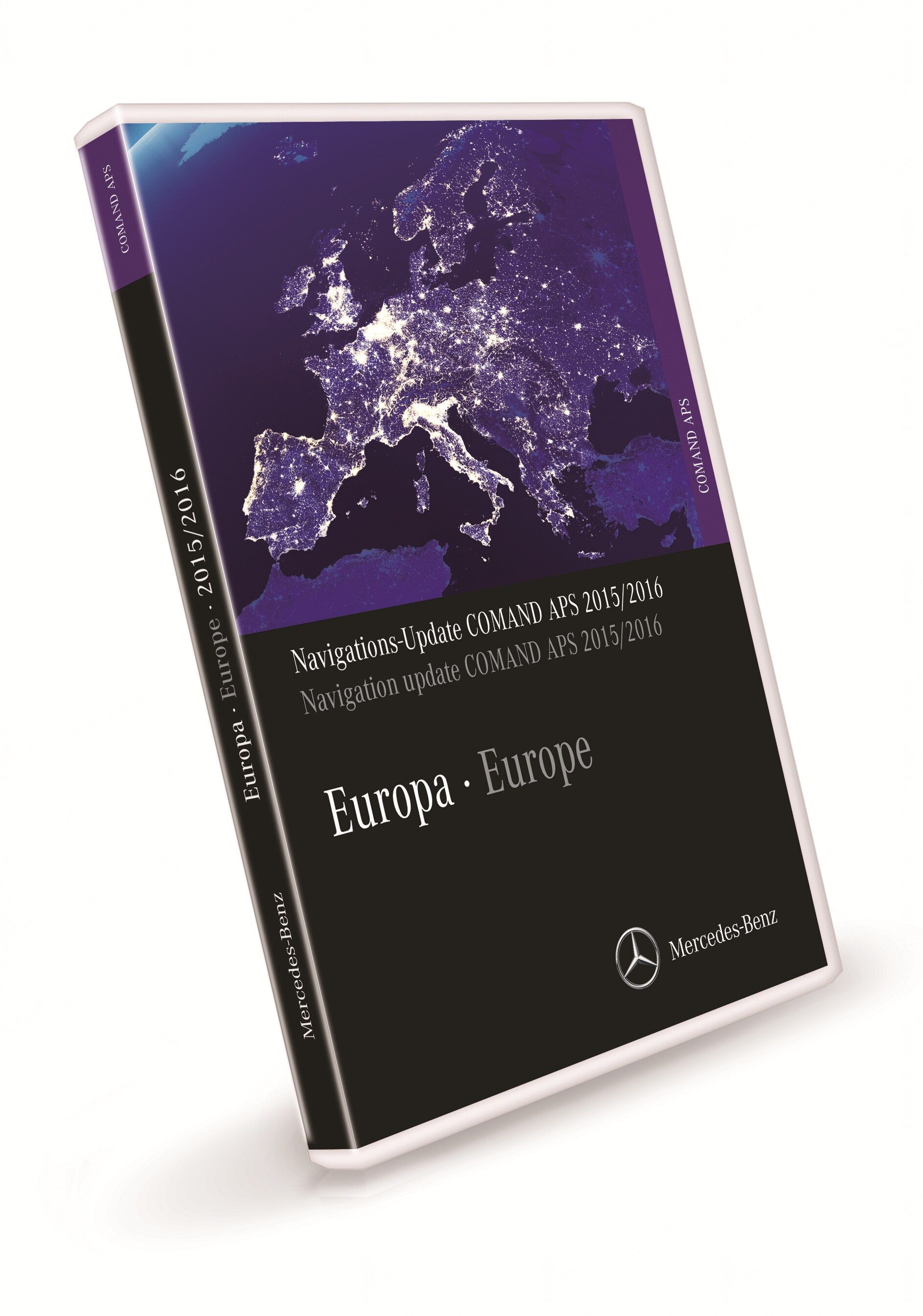 Kaartupdate, COMAND APS, Europa, Versie 2015/2016 - violet, NTG4-204