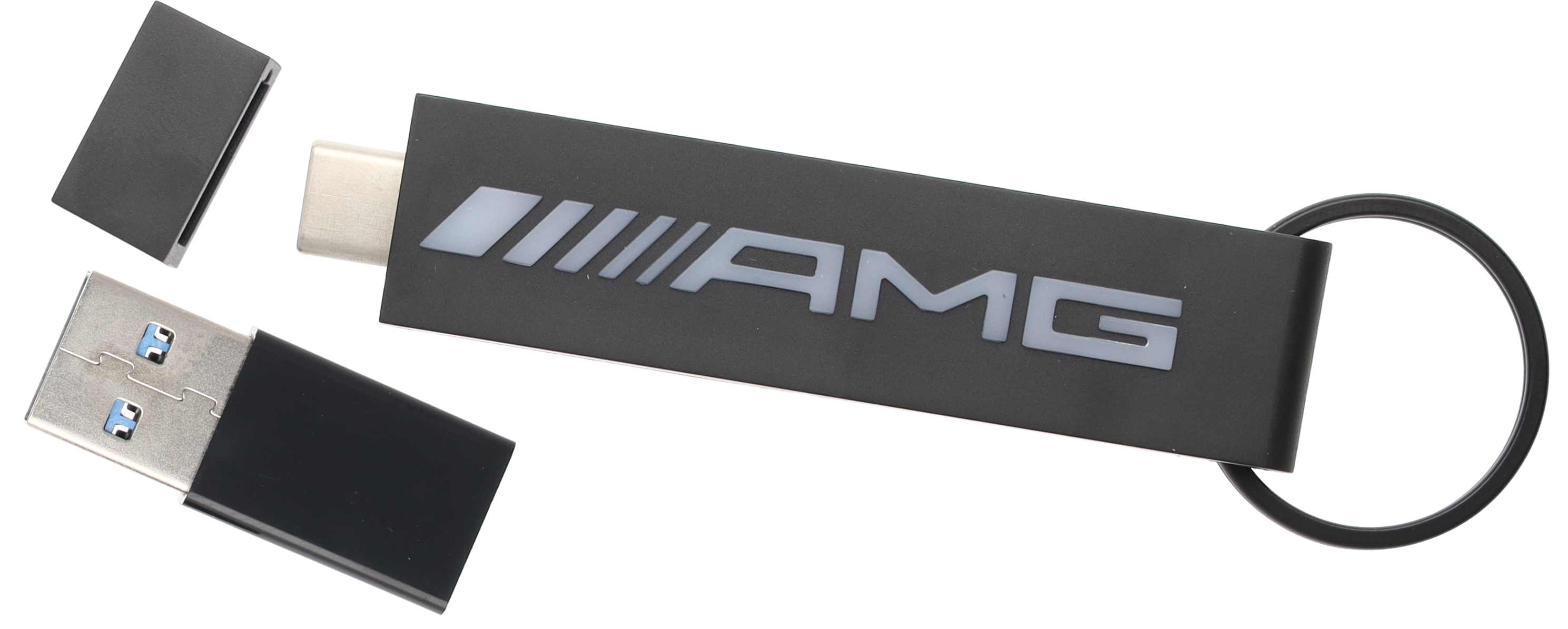 USB-stick AMG, 64 GB - zwart, kunststof