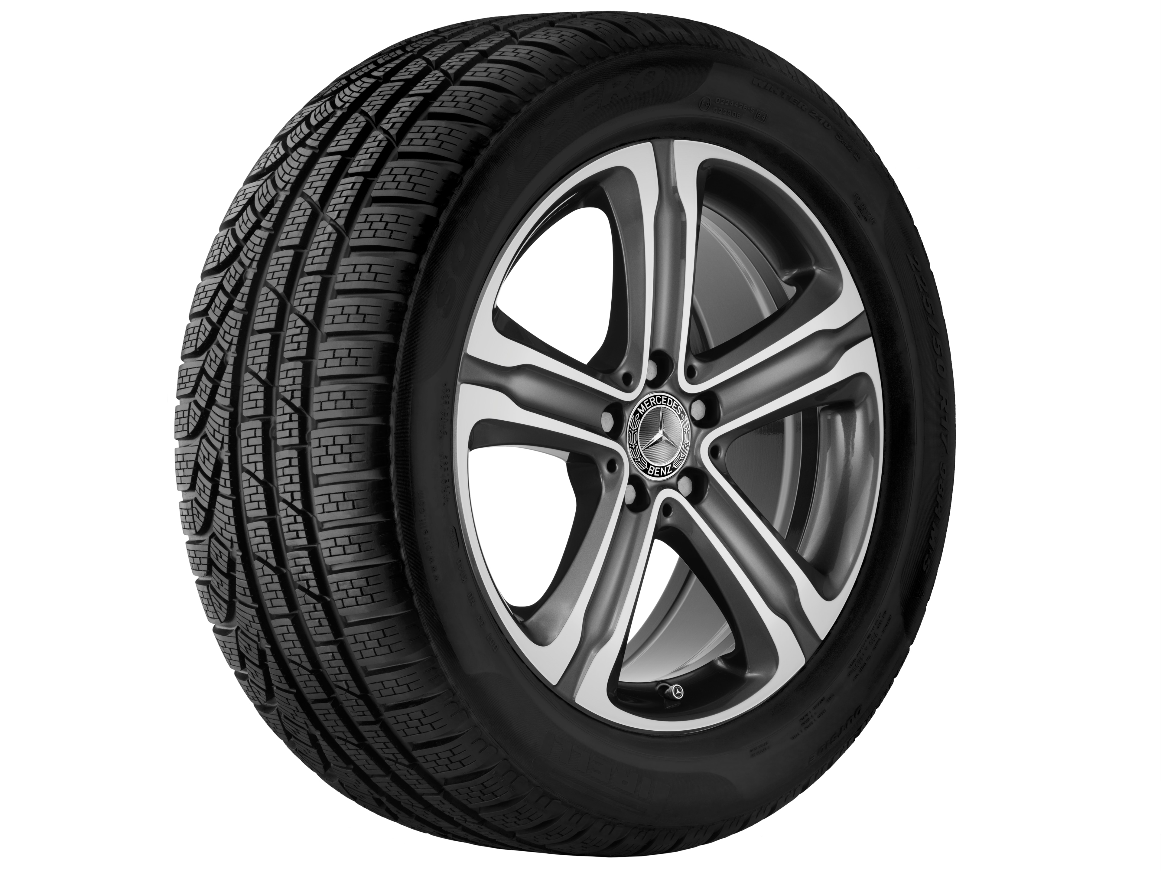 5-spaaks wiel - 235/60 R18  103V, 8 J x 18 ET 38
