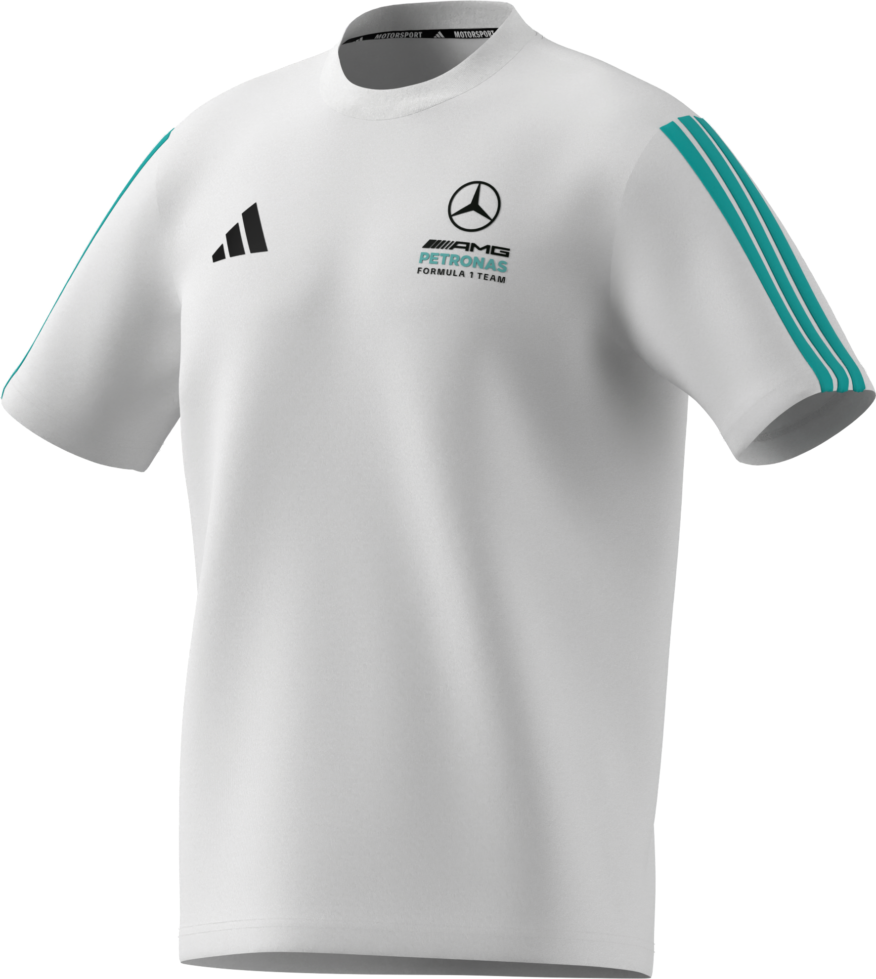 Heren-T-shirt, Mercedes-AMG F1 - wit, XS