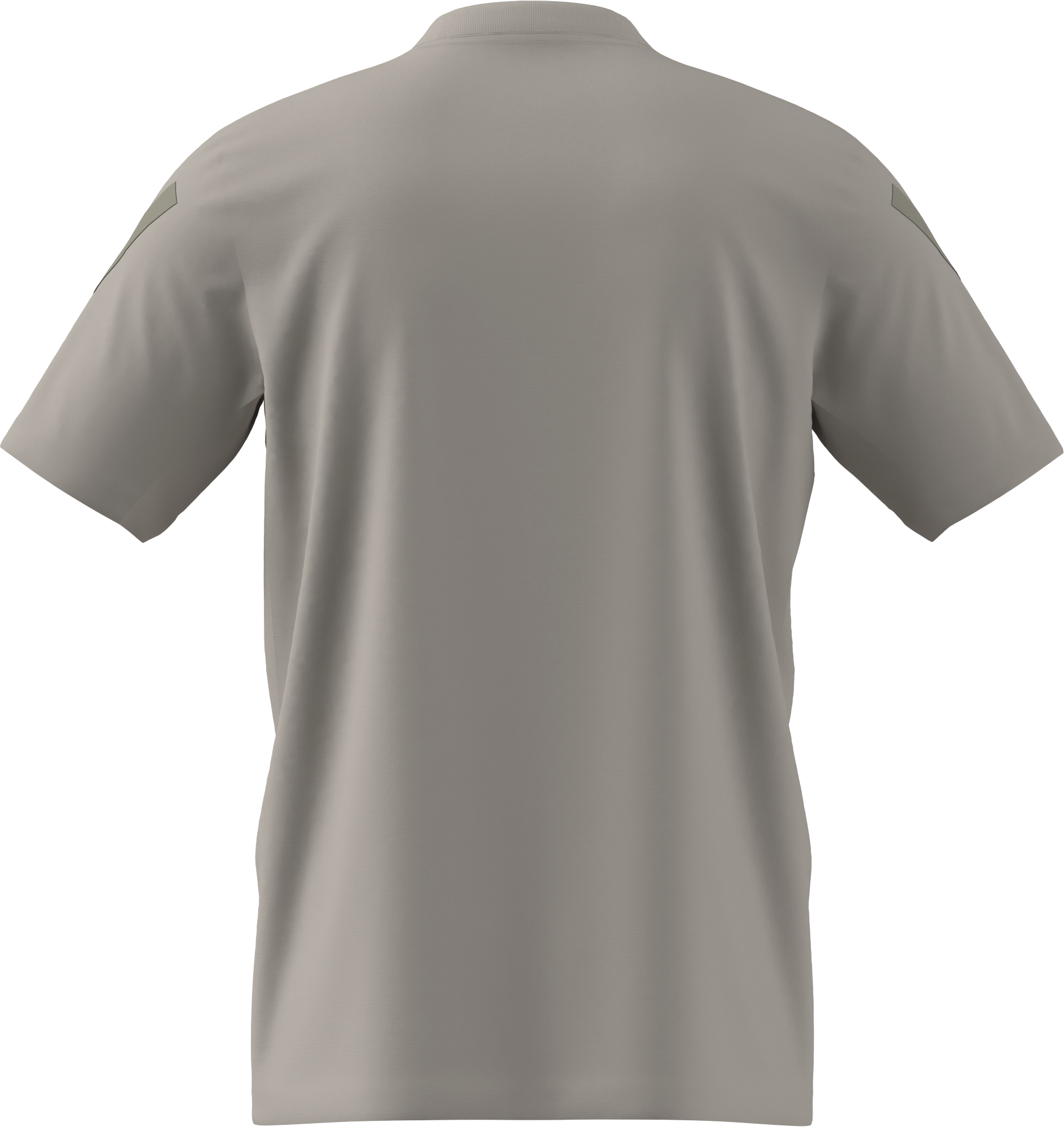 Heren-T-shirt - beige, L