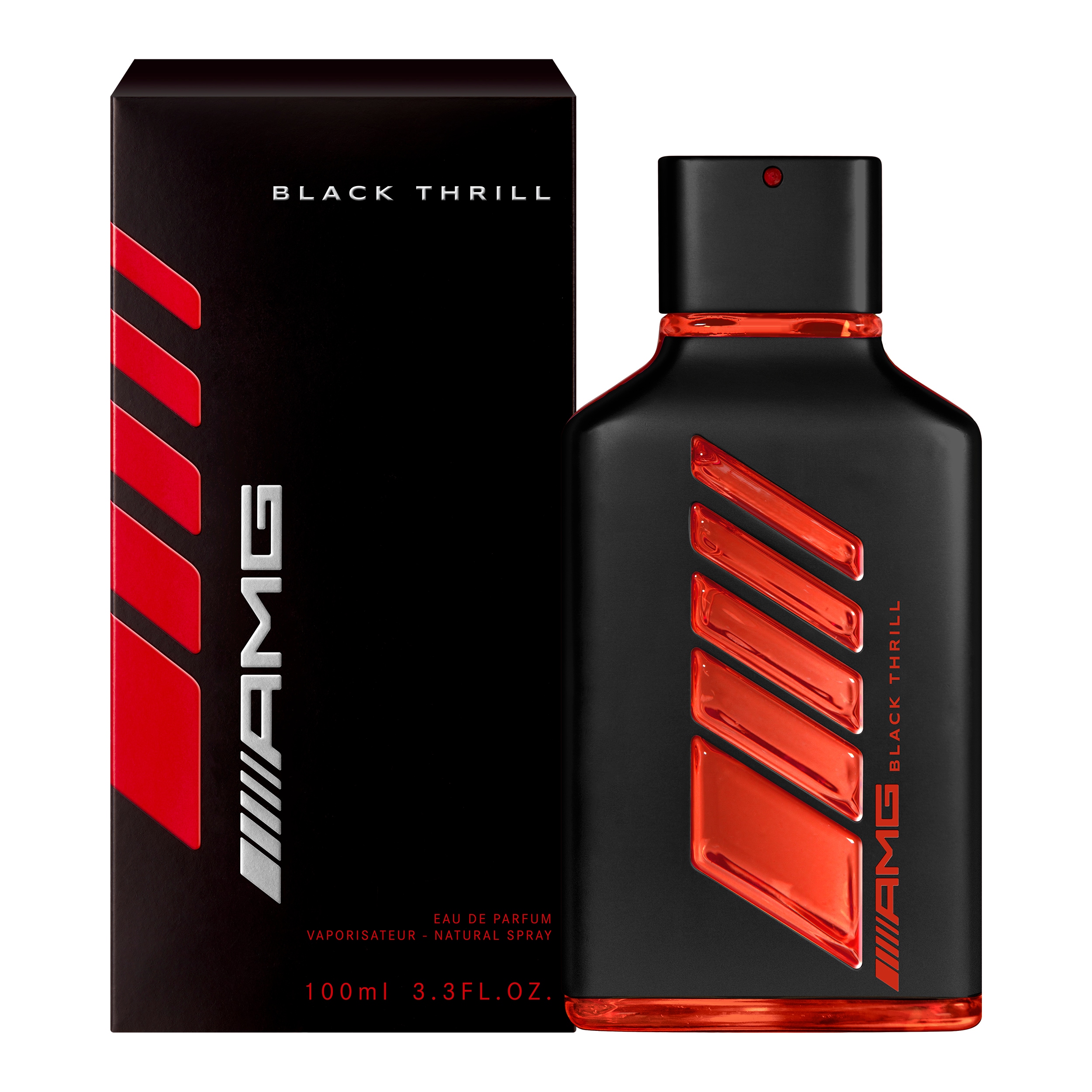 AMG Black Thrill, EdP - voor heren, INCC, 100 ml